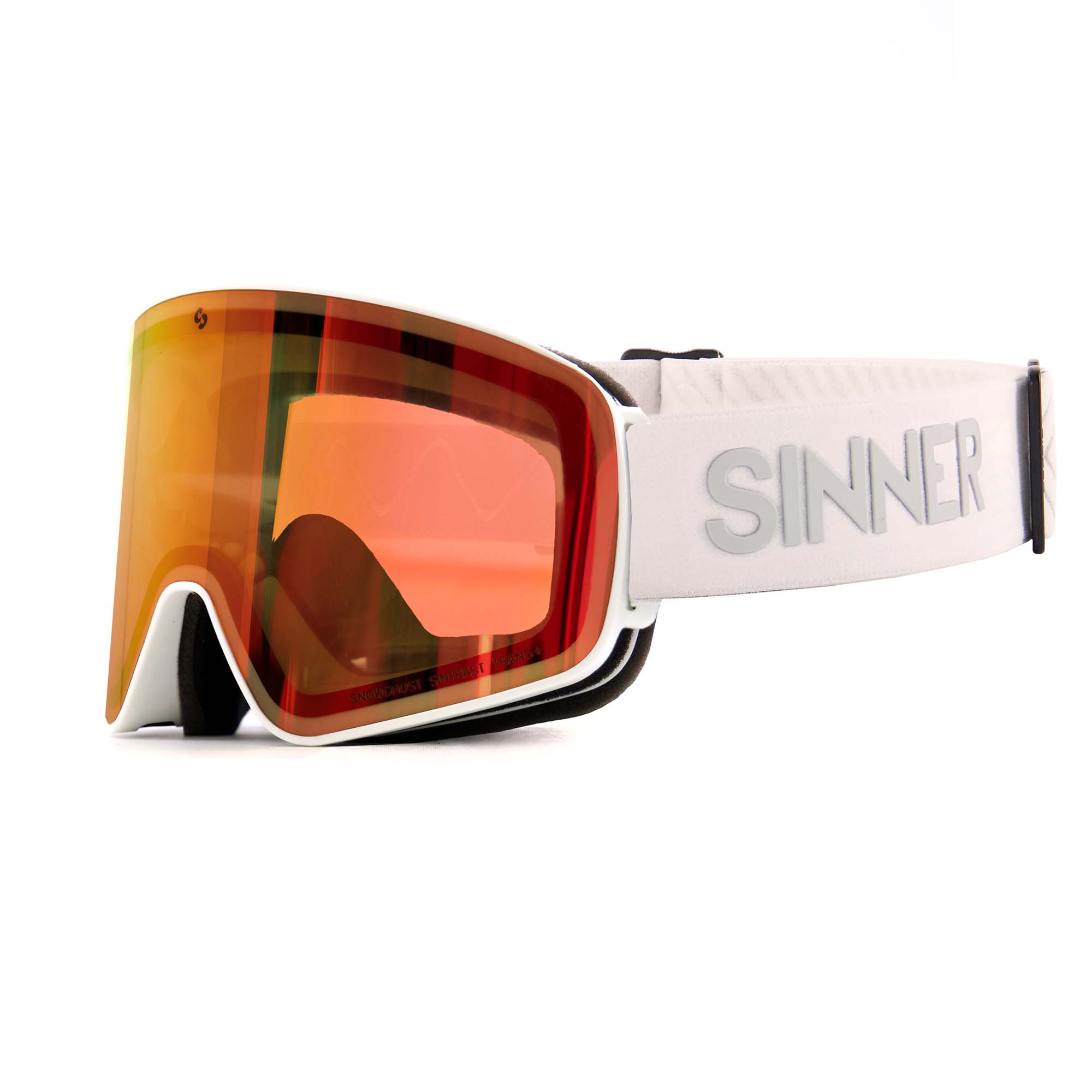 SINNER Skibril Snowghost Unisex