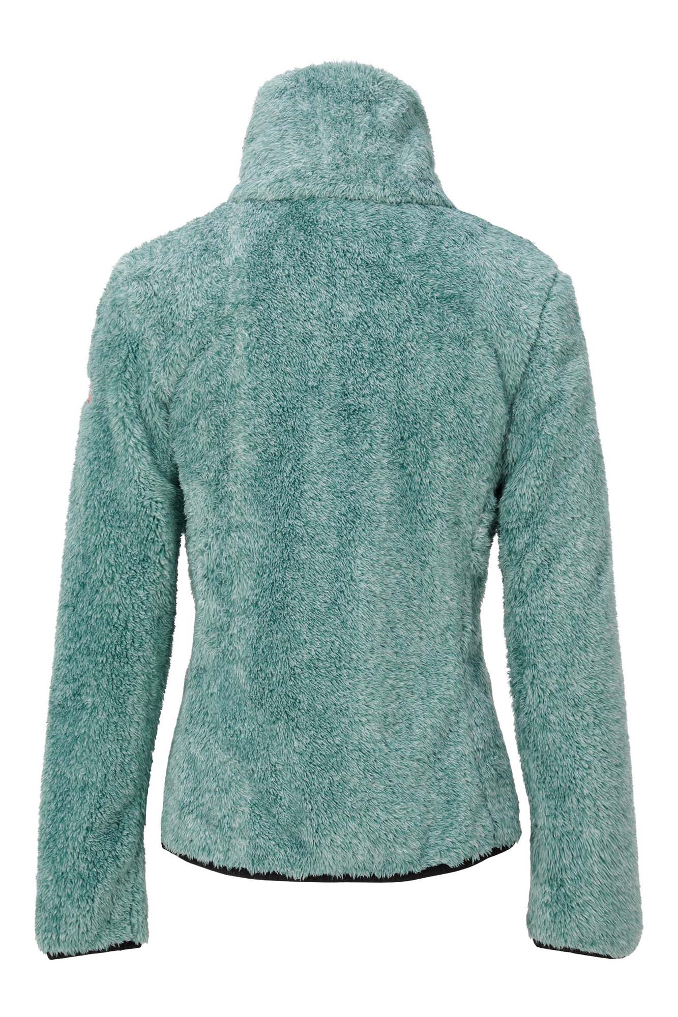 Evy ladies fleece emerald melange b