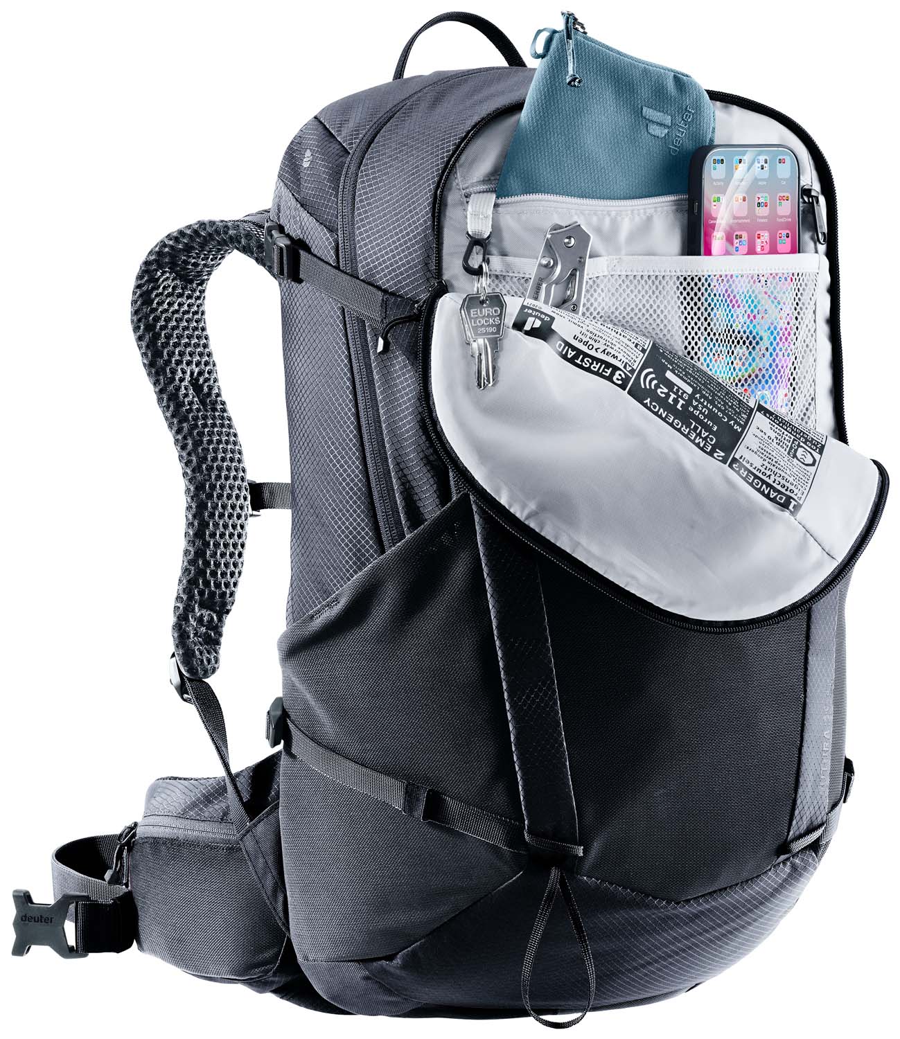 Deuter 3400226 7000 futura25sl black d 06