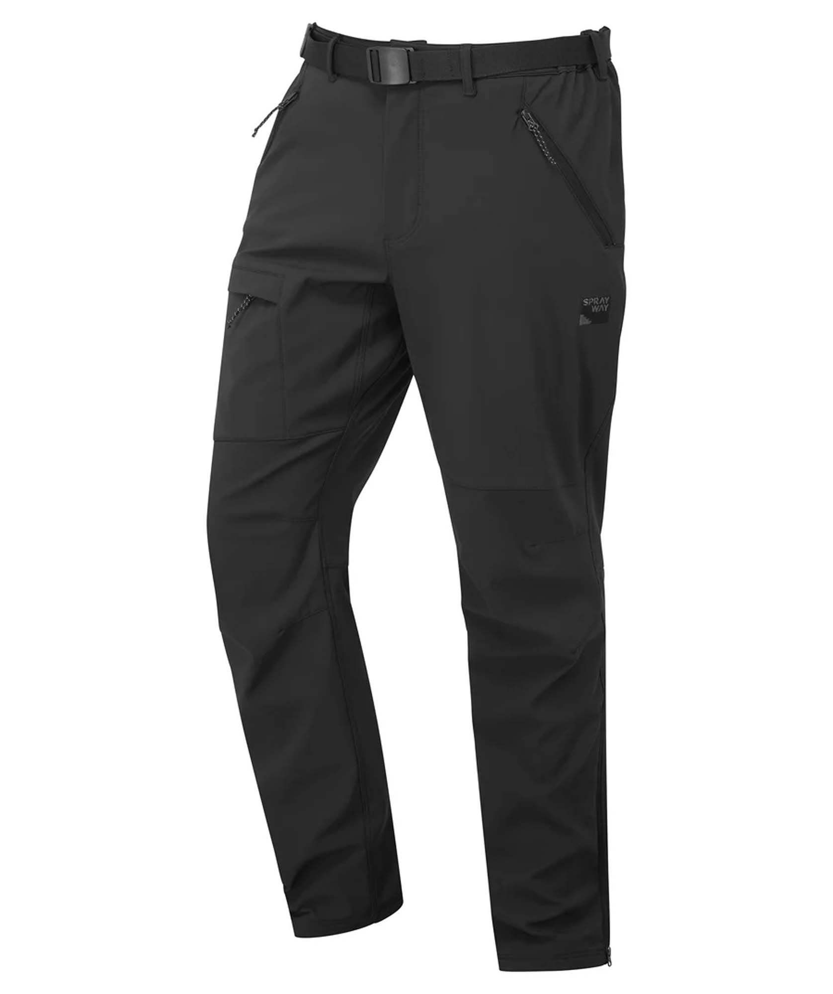 Sp 007509 compass warm pant sp 01006 black front