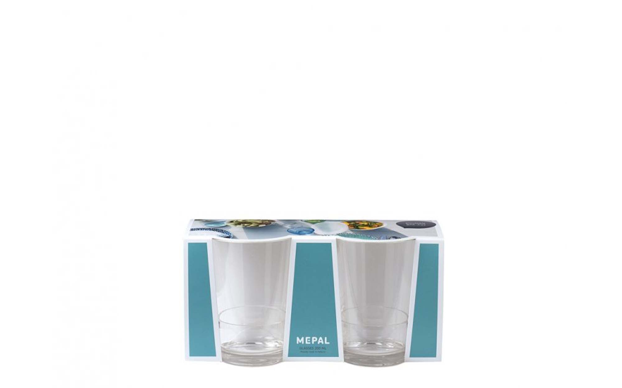 MEPAL Glas Flow 200 Ml 2St