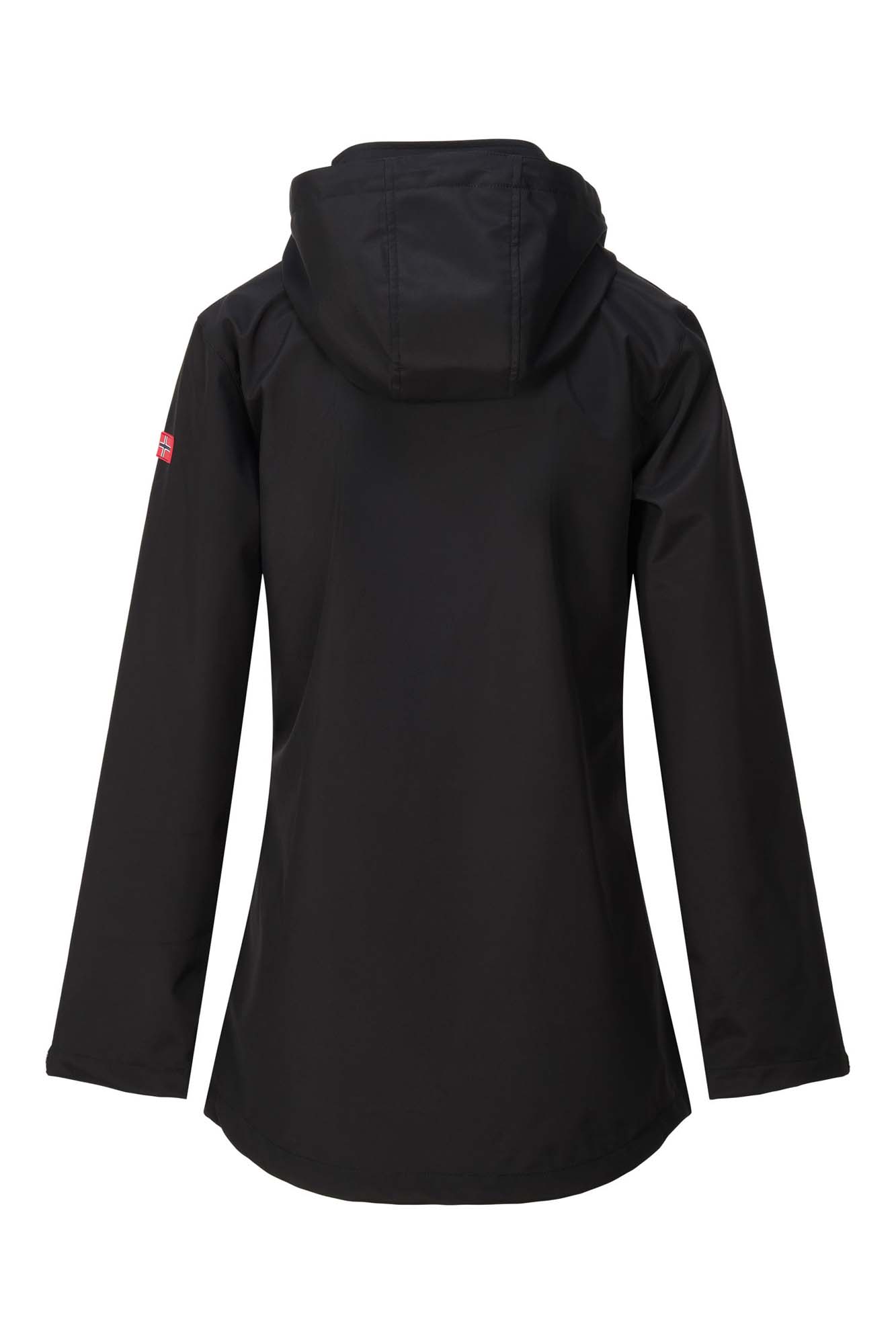 Doriene ladies softshell black b