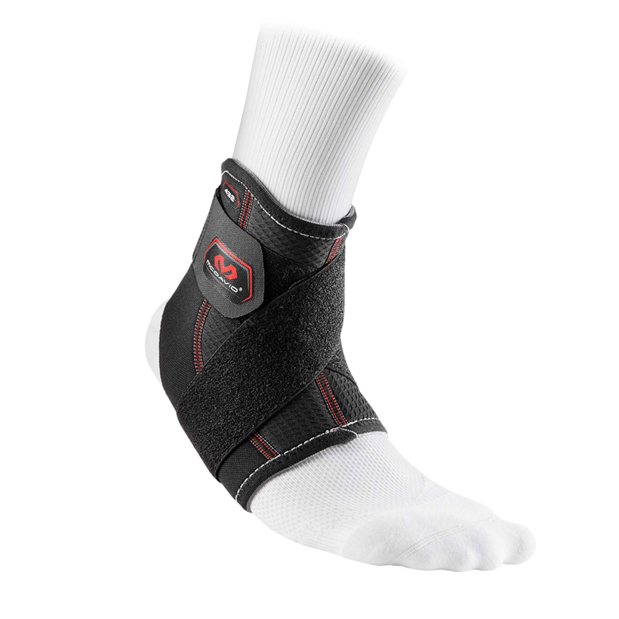 MCDAVID Ankle Support W Strap Heren