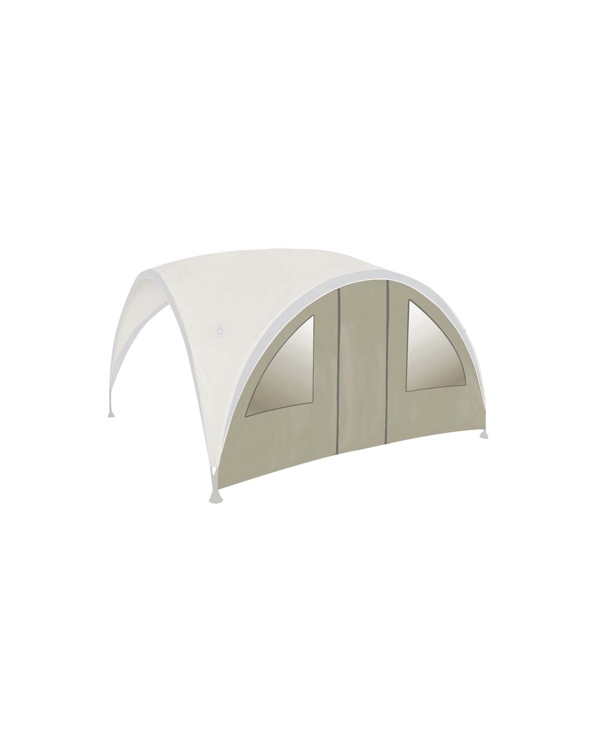 BO CAMP zijwand voor party shelter Large met deur en ramen