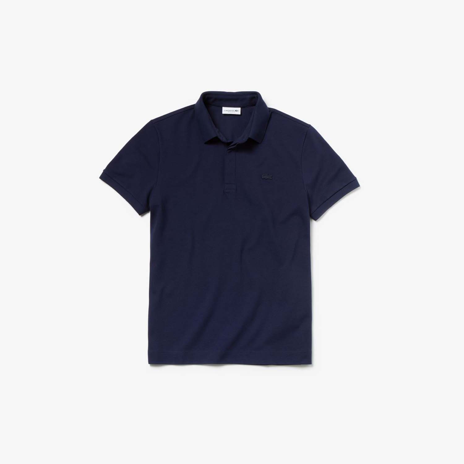 LACOSTE Paris Stretch Piqué Polo Heren