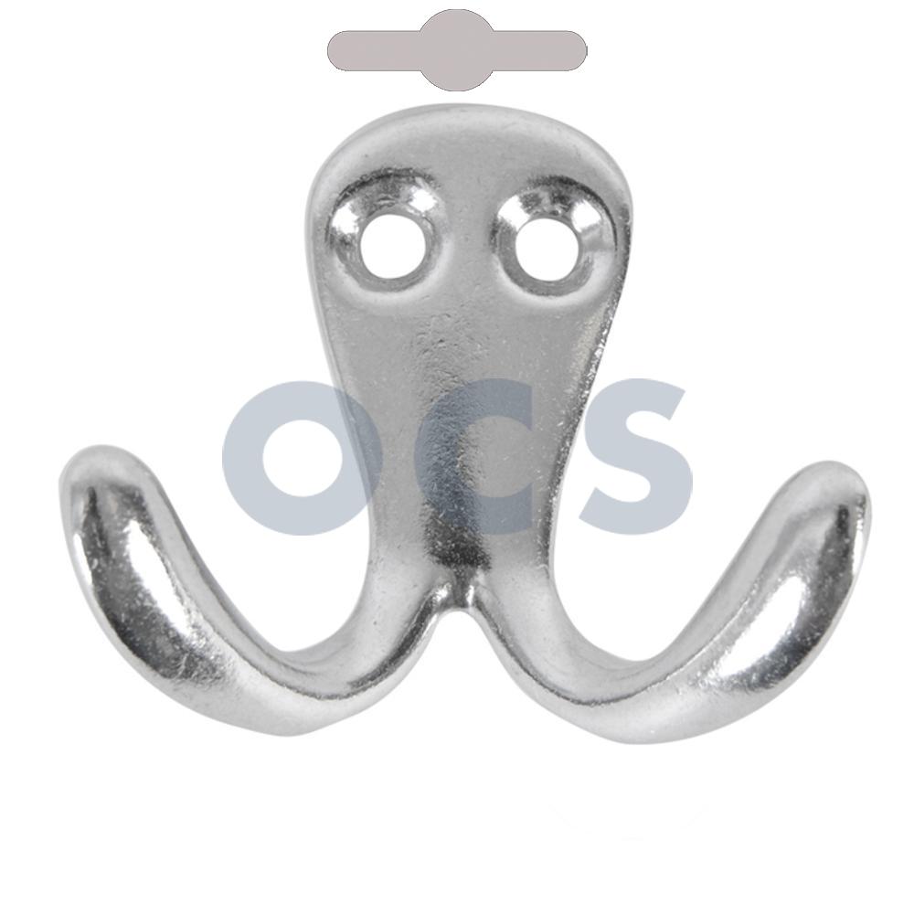 OCS Kapstokhaak 2 tands OCS Kapstokhaak 2 tands