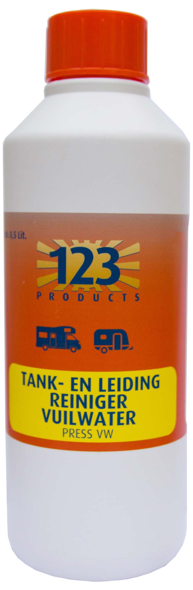 123 PRODUCTS Press Vuil Water