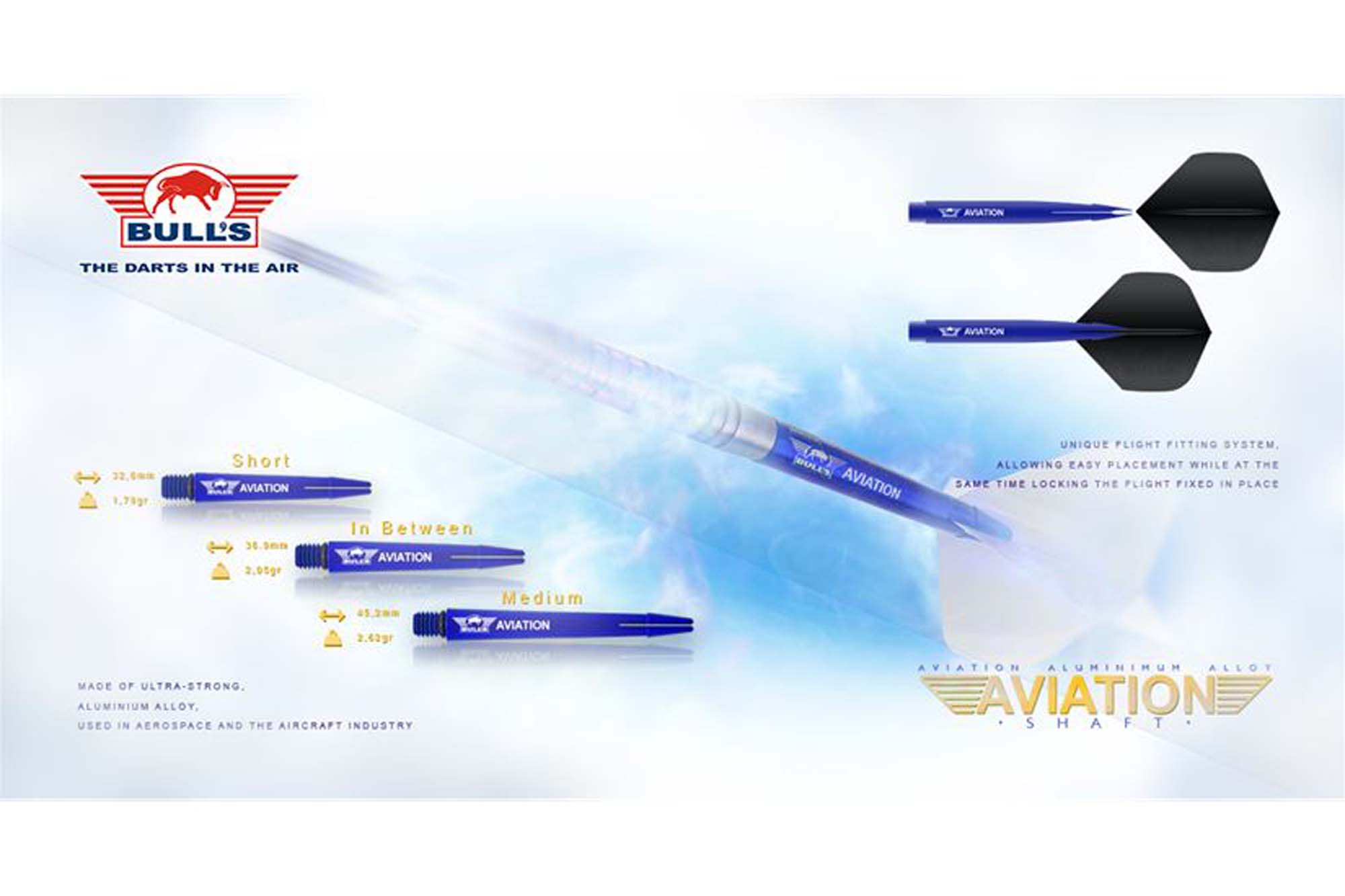 BULLS Aviation Grade Alu Shaft Medium