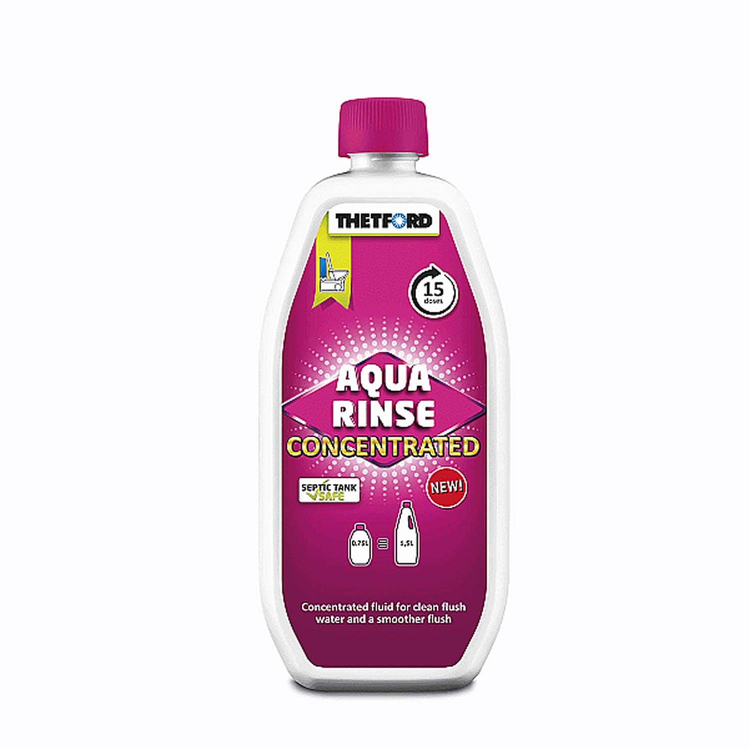 THETFORD Aqua Rinse Geconcentreerd Toiletvloeistof 0.75L