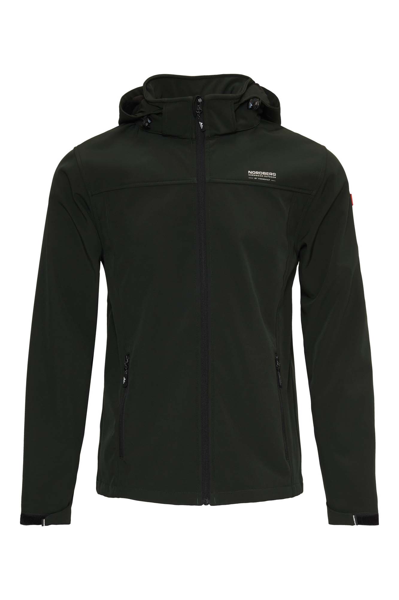 Eldgrim mens softshell green a 1