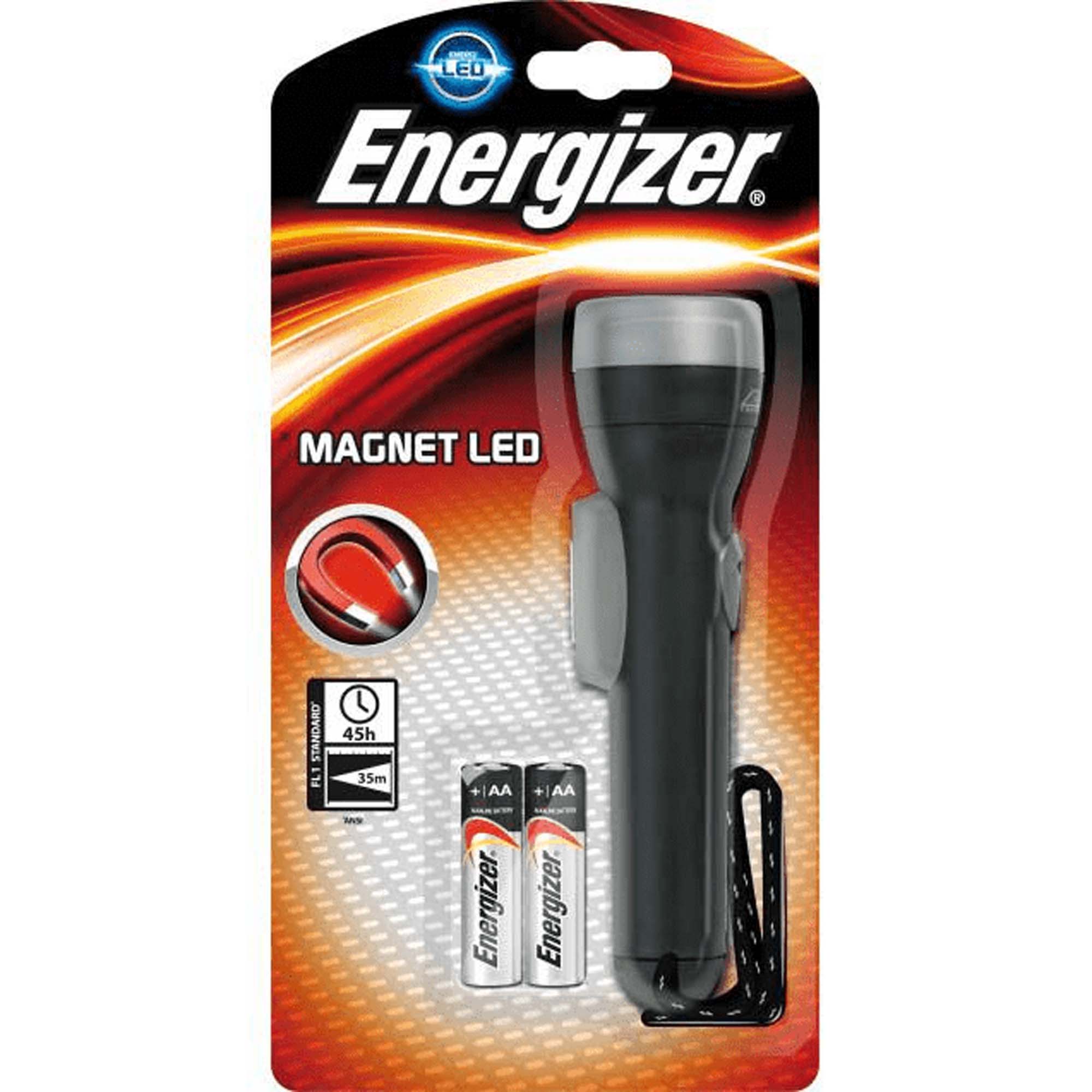 Zaklamp magnet led 2xaa2