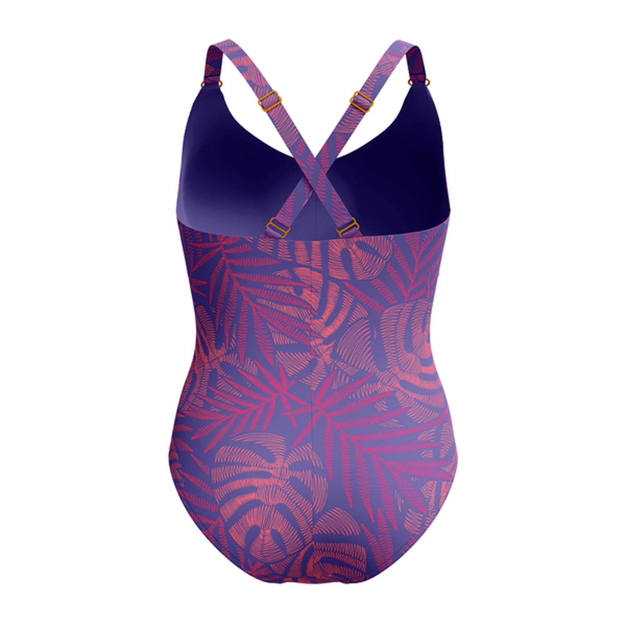 SPEEDO Eco Print V Neck Badpak  Dames