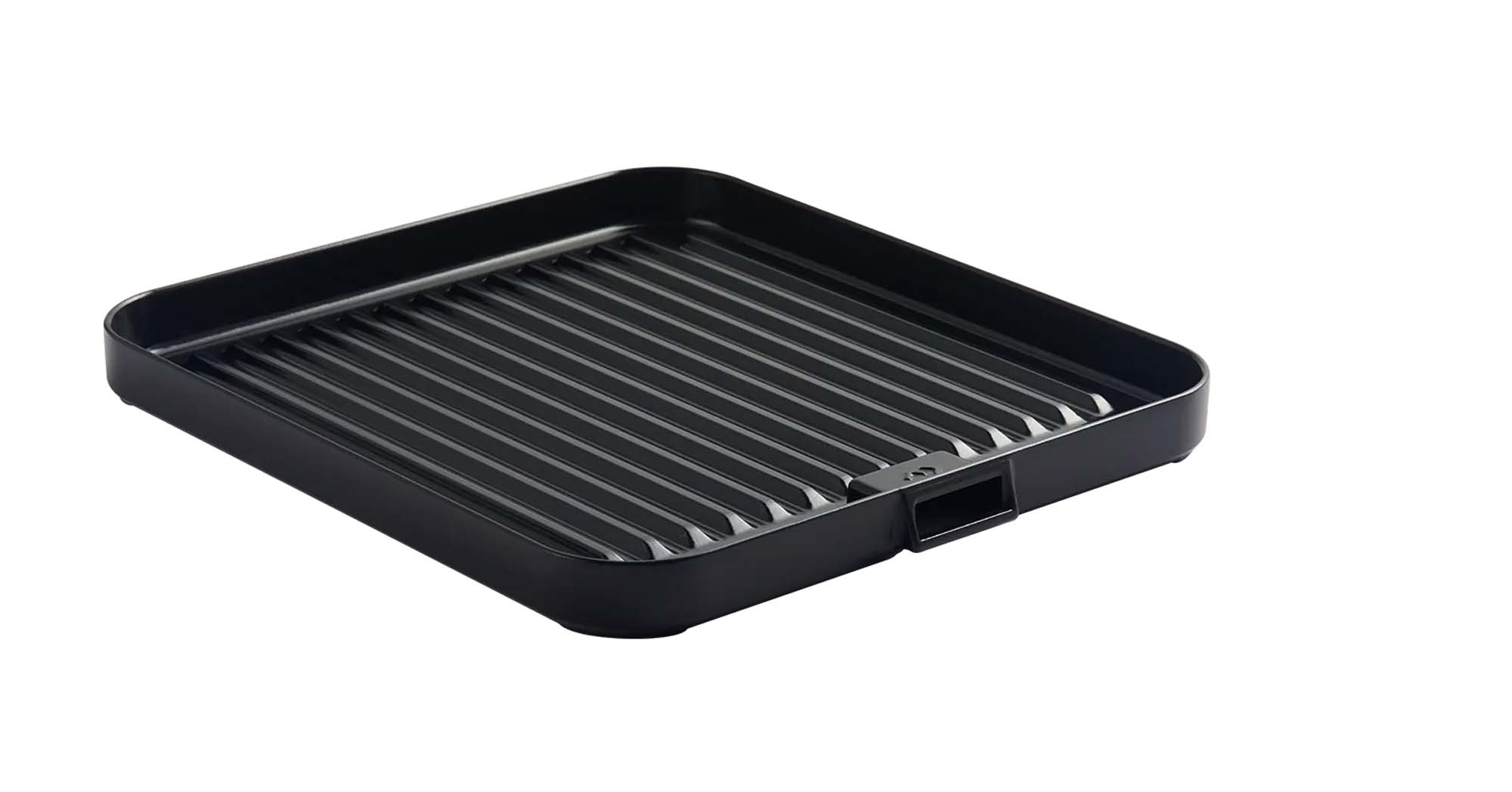 Univesal ribbed grill plate 2