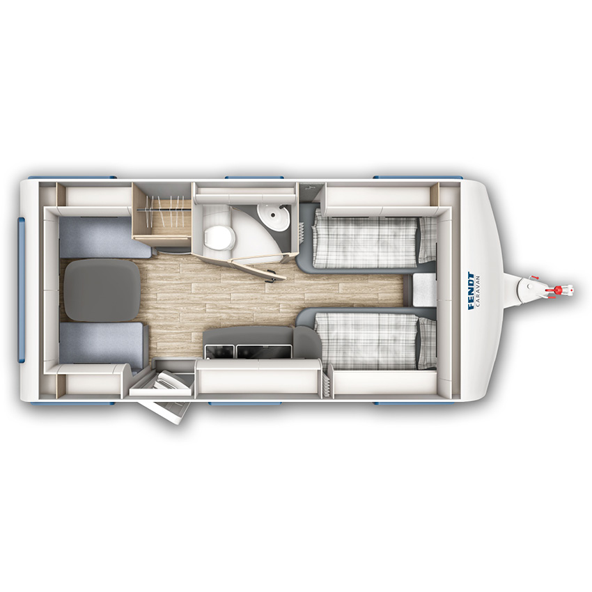 Indeling Fendt Apero 465 TG