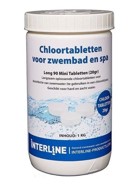 INTERLINE Chloortabletten 1Kg 50X20Gram