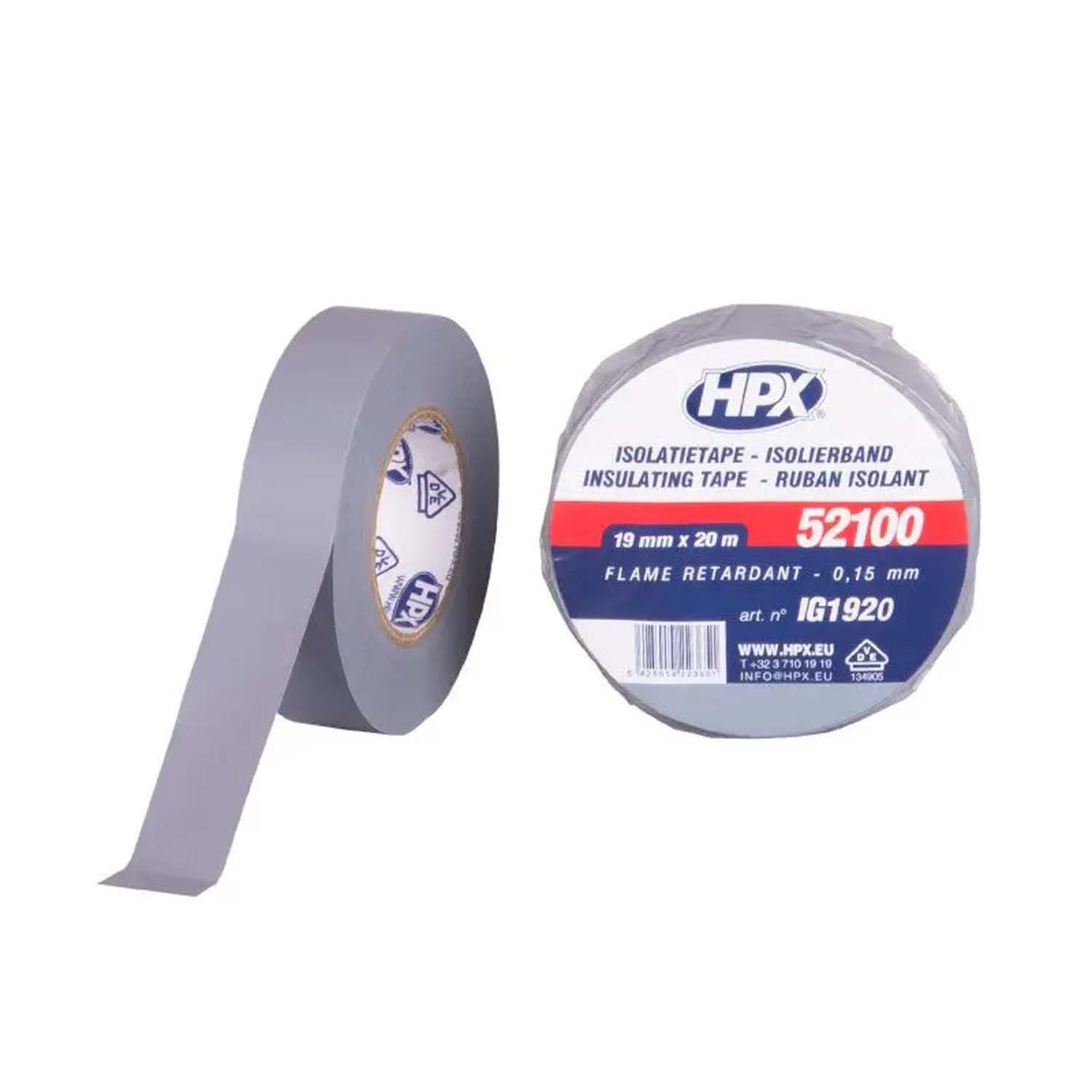 HPX PVC 19mmx20mtr isolatietape