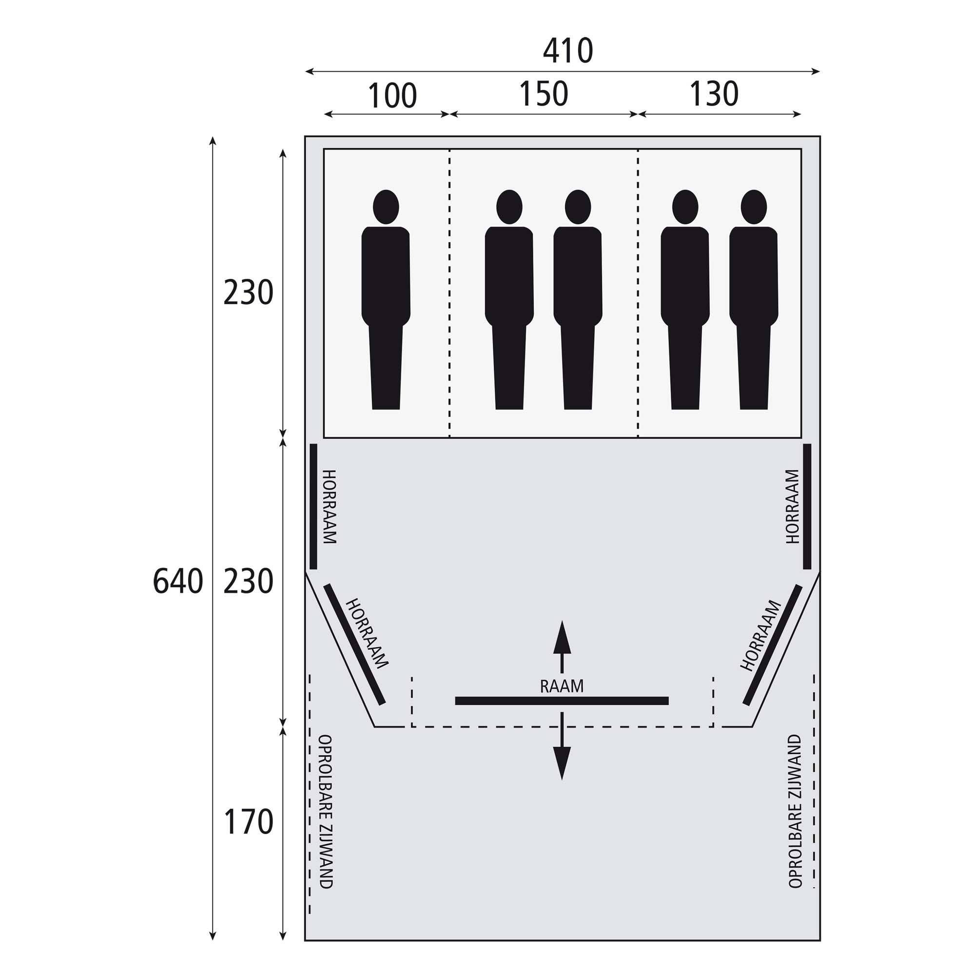 Airwave 410 deluxe tc plattegrond
