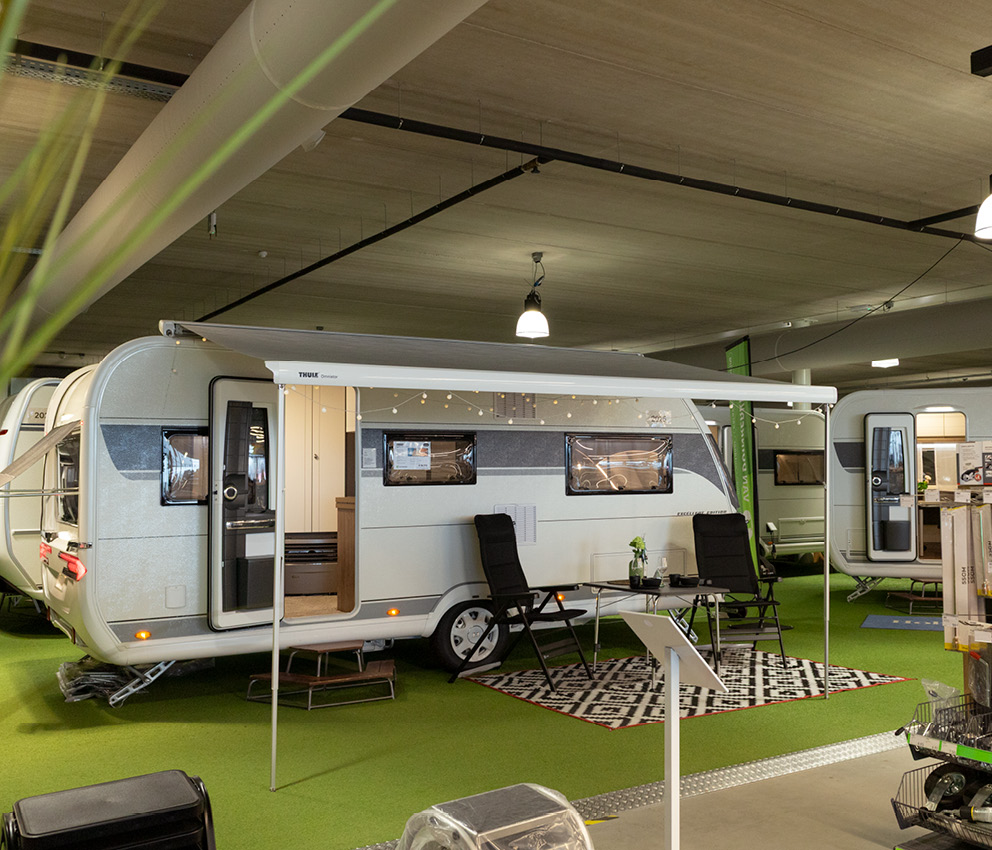 Caravan showroom Van Duinkerken