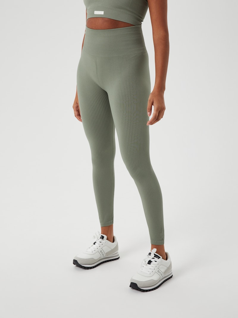BJORN BORG Studio Seamless Rib Tights Dames