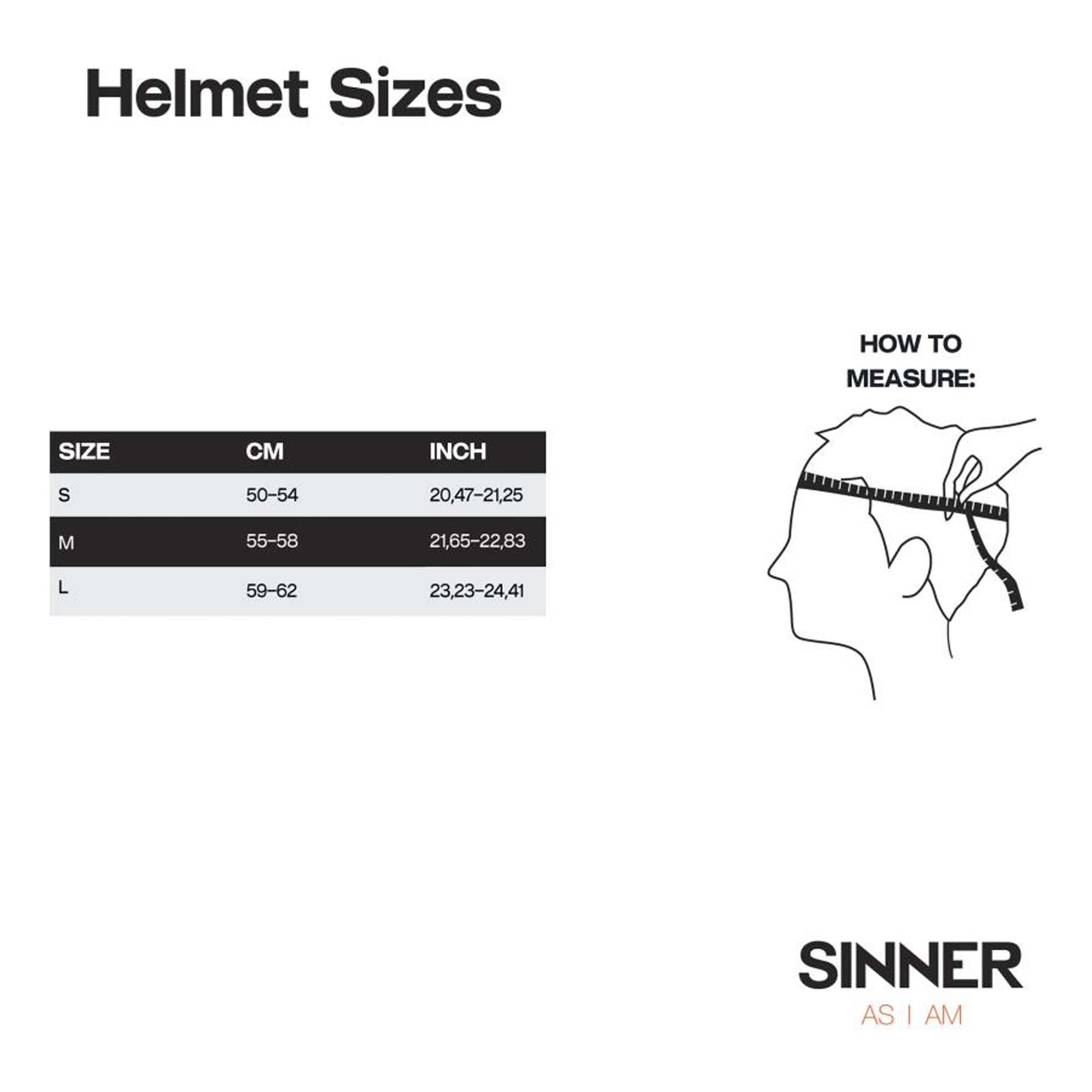 SINNER Crest Skihelm Unisex