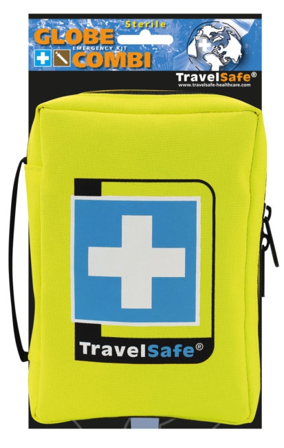 Travelsafe Emergency Kit Globe Geel