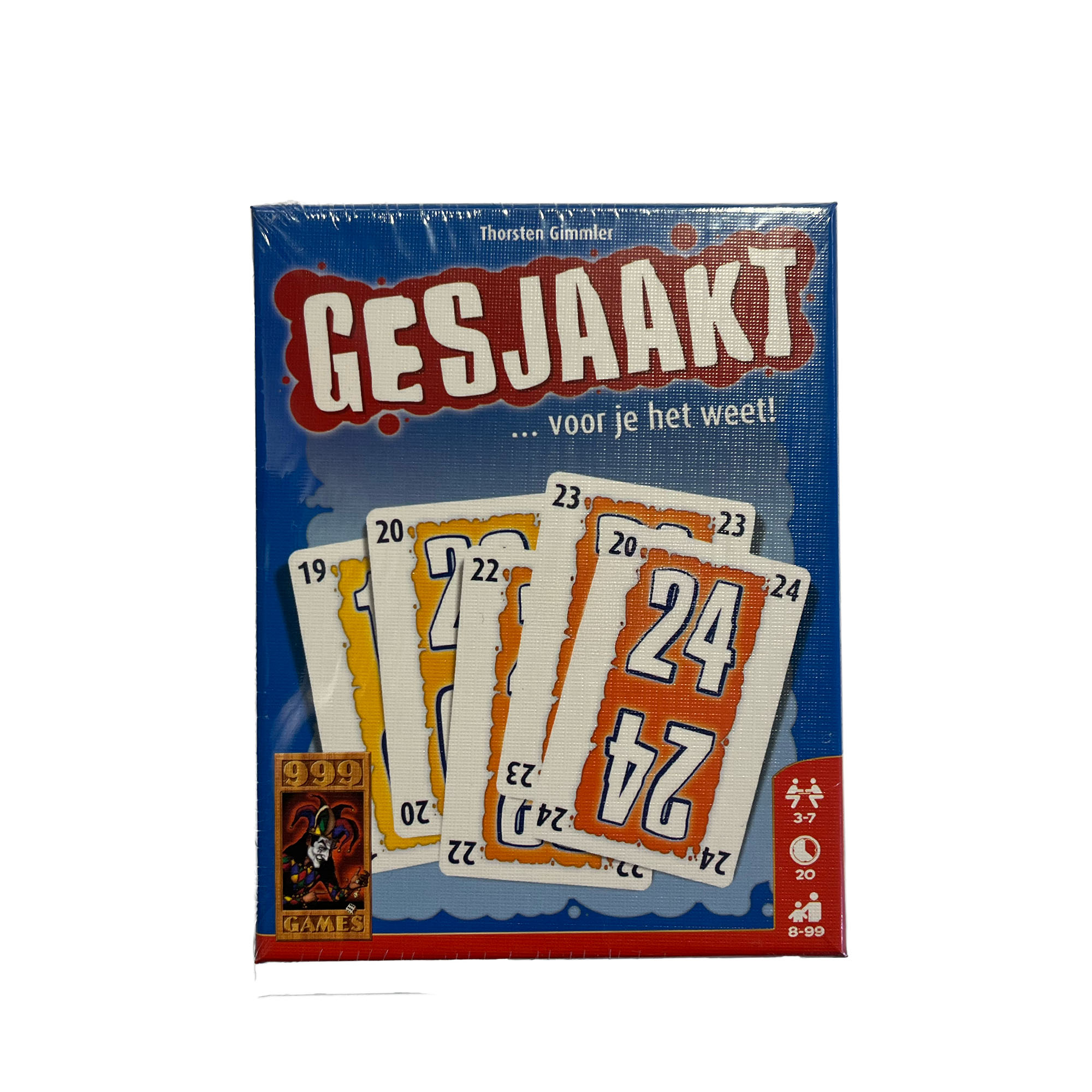 999 games Gesjaakt - Kaartspel