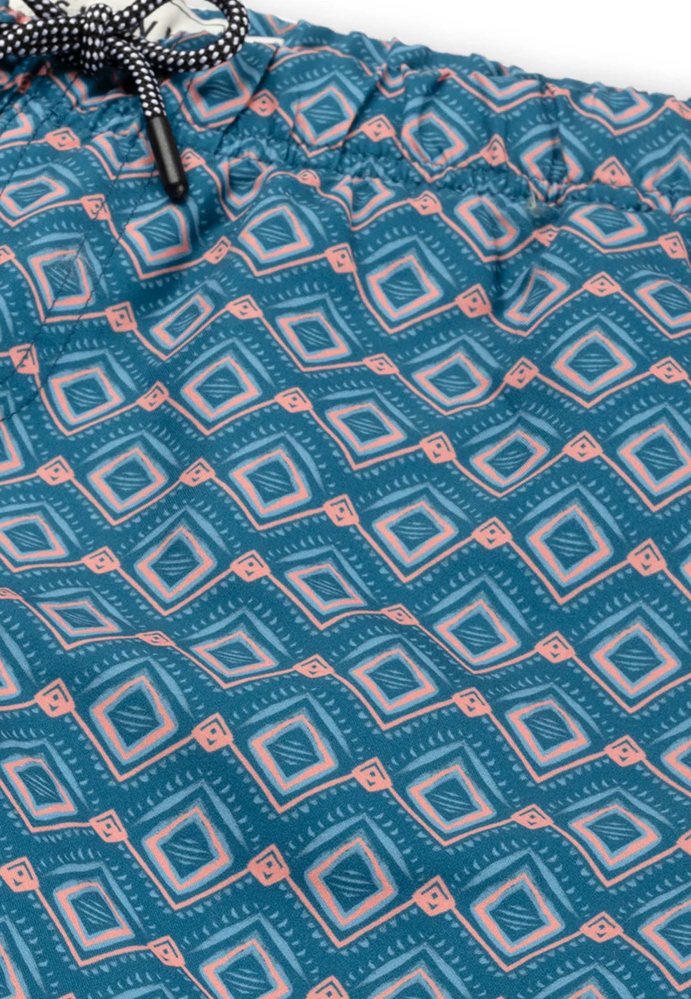 Swim shorts aztec tile 2
