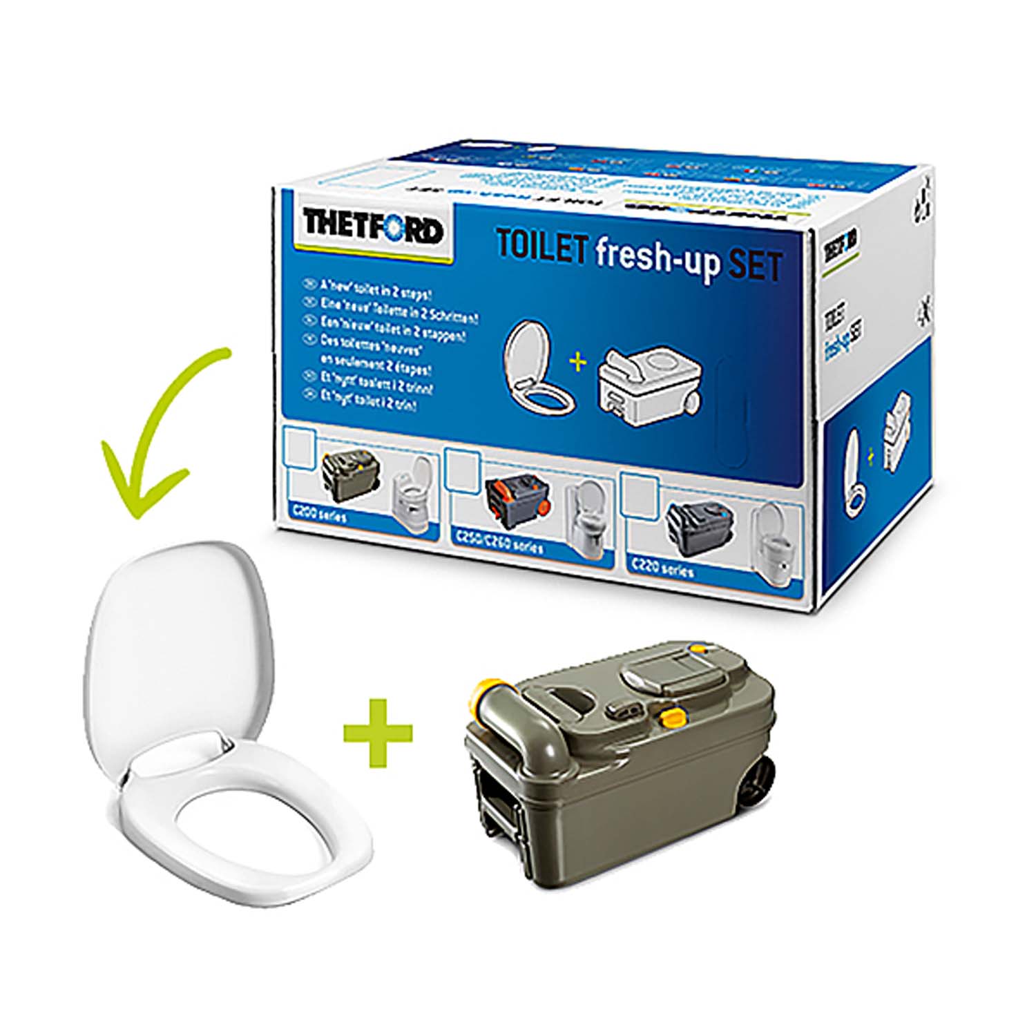 THETFORD Fresh-up Set Cassettetoilet C250/260