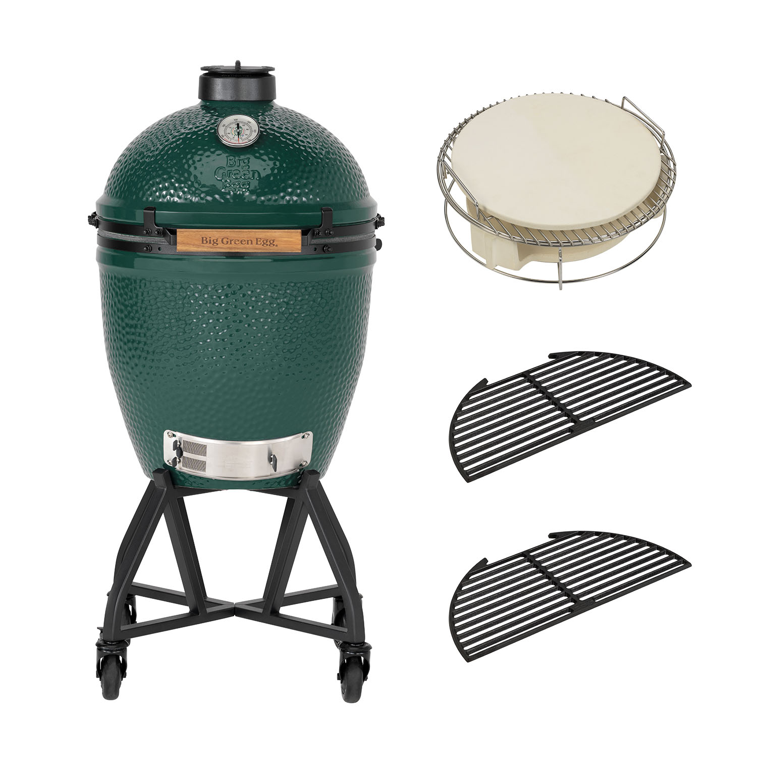 BIG GREEN EGG Large Master Set Kamado Barbecue