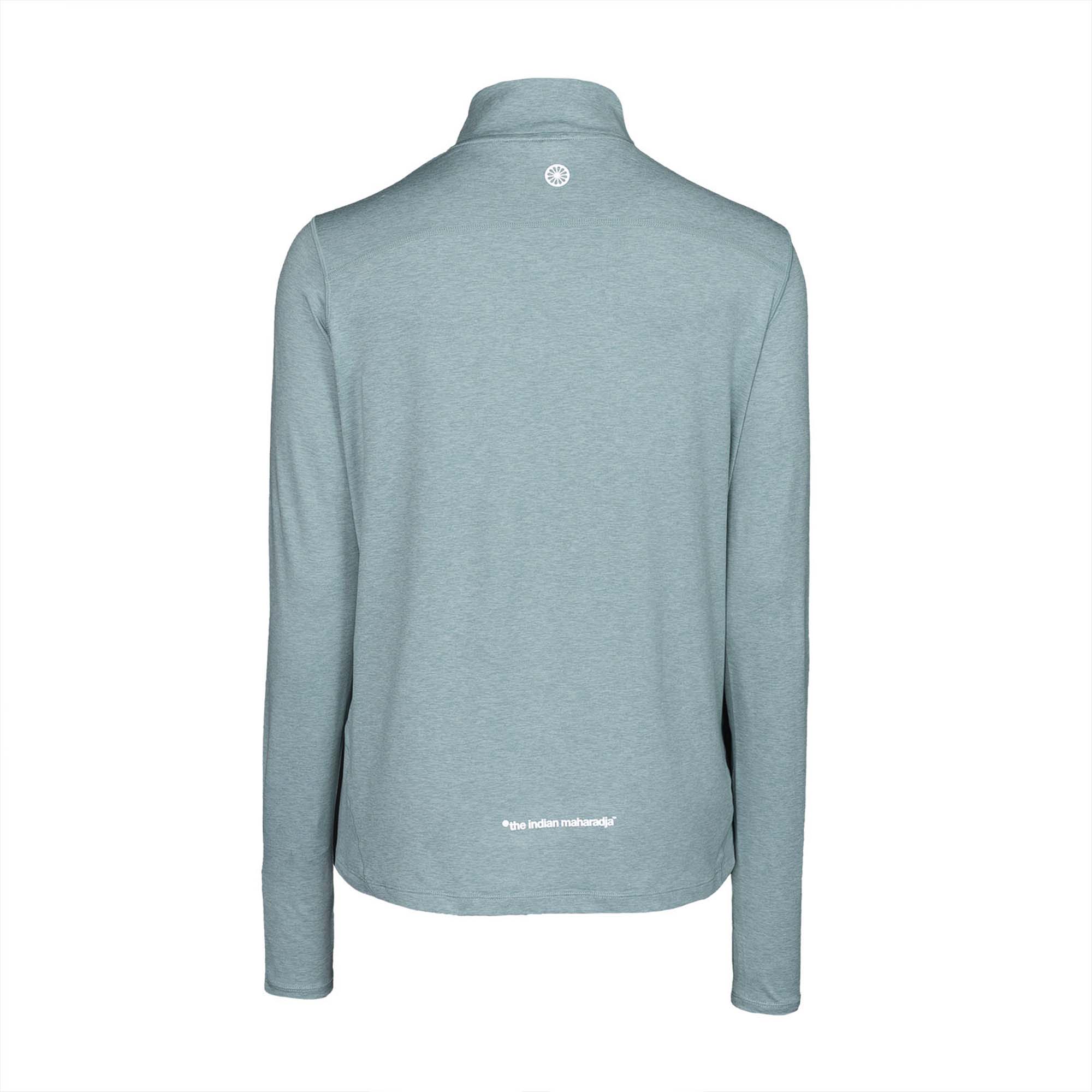 THE INDIAN MAHARADJA Half Zip Longsleeve Dames