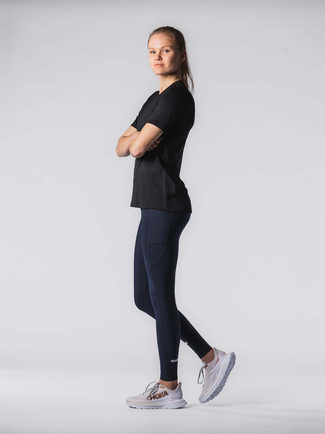 Womens technical merino 150 t shirt 1154 black 3 v1