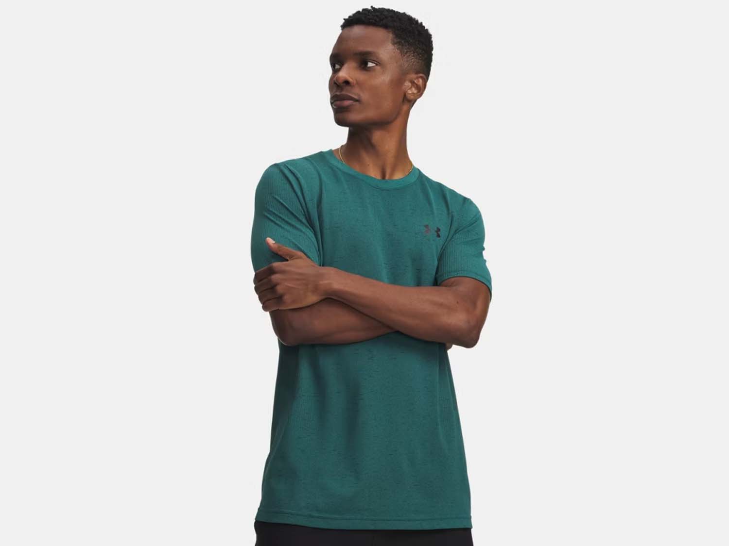 UNDER ARMOUR vanish seamless ss-grn sportshirt Heren