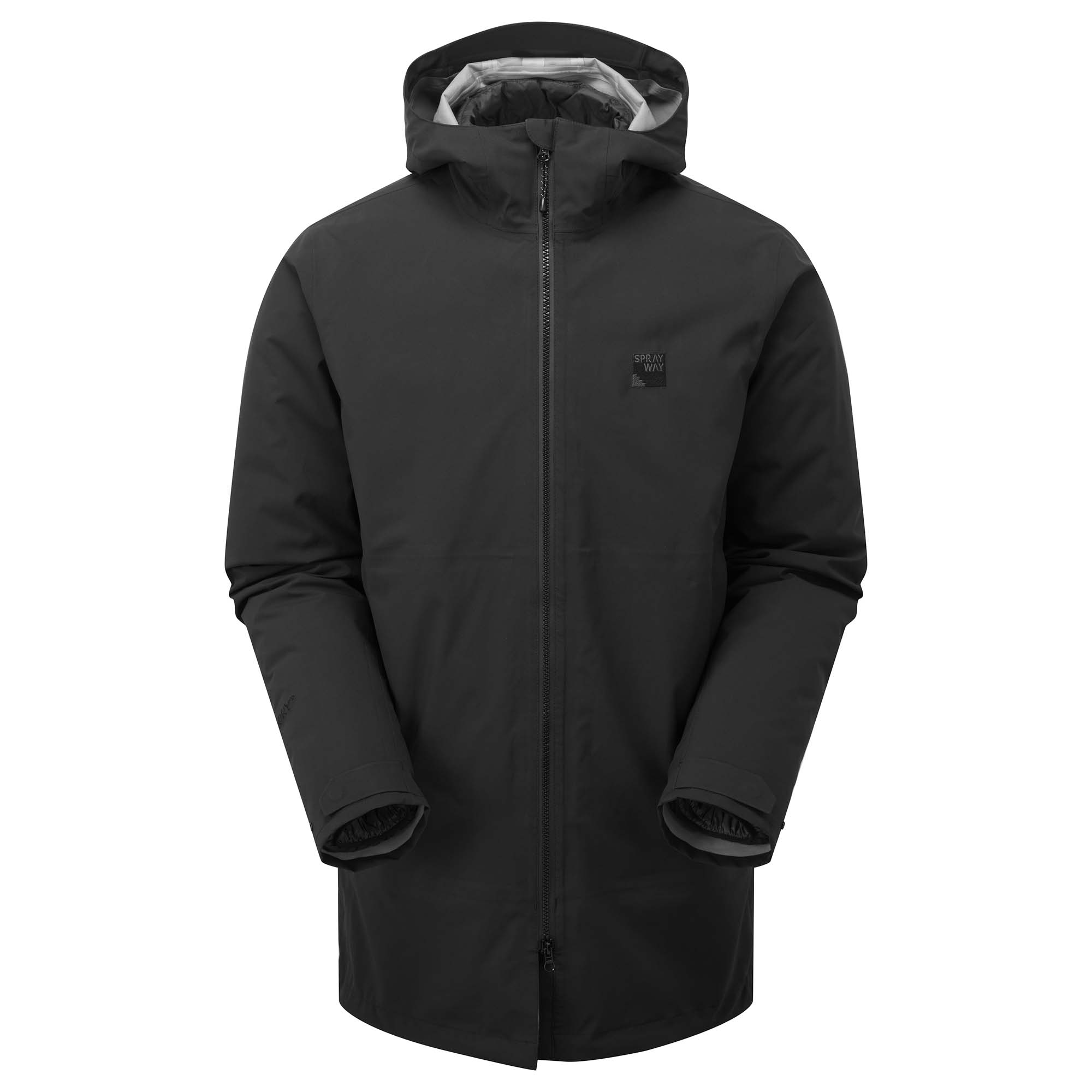 Sp 007013 skirden 3 in 1 jacket sp 01006 black front