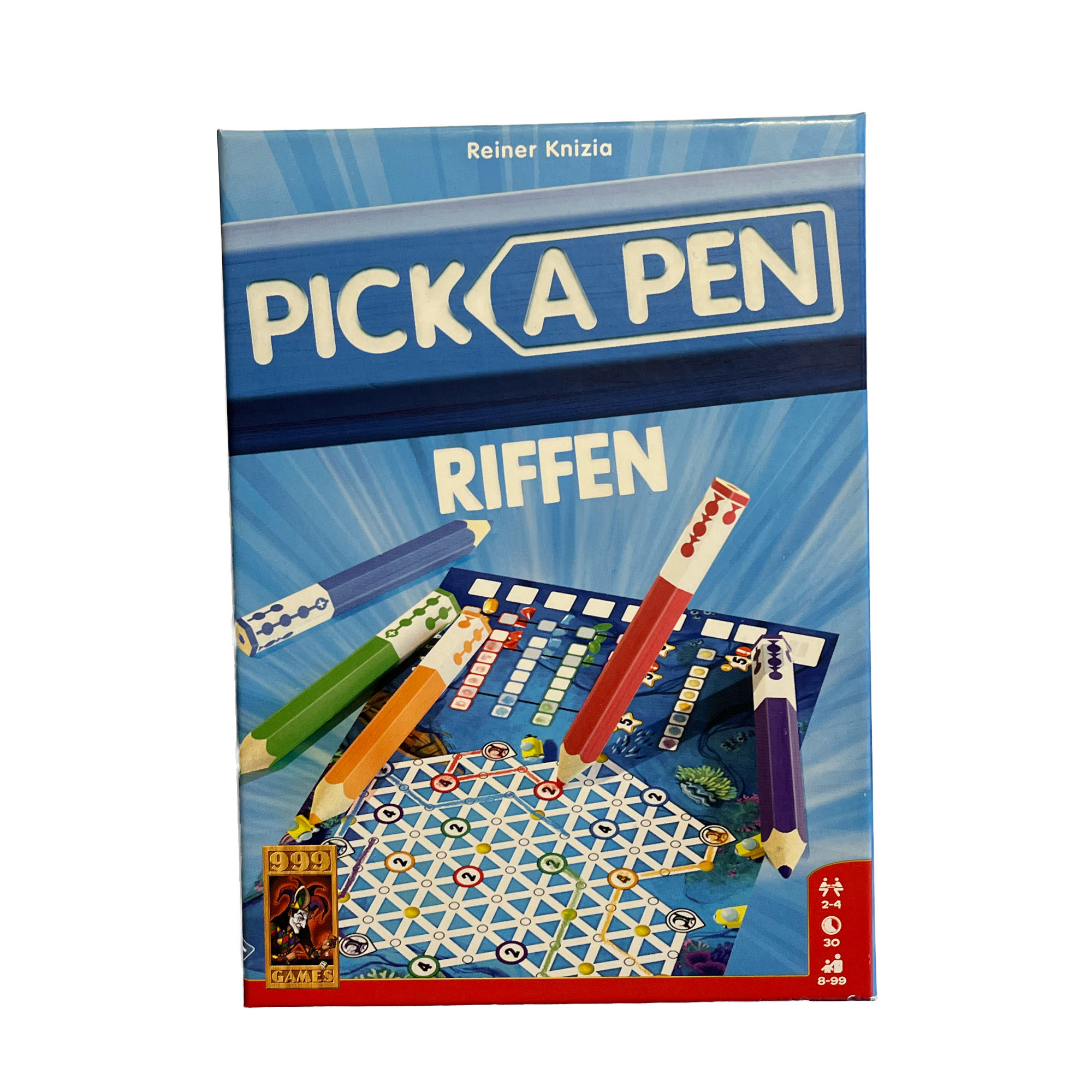 999 games Pick a Pen Riffen - Dobbelspel