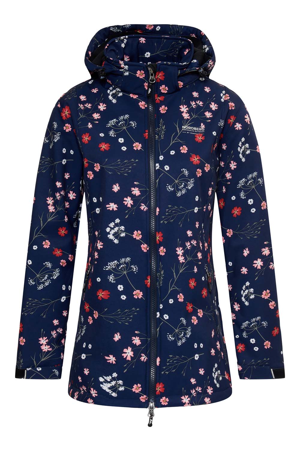 NORDBERG Flower Softshell Jas Dames