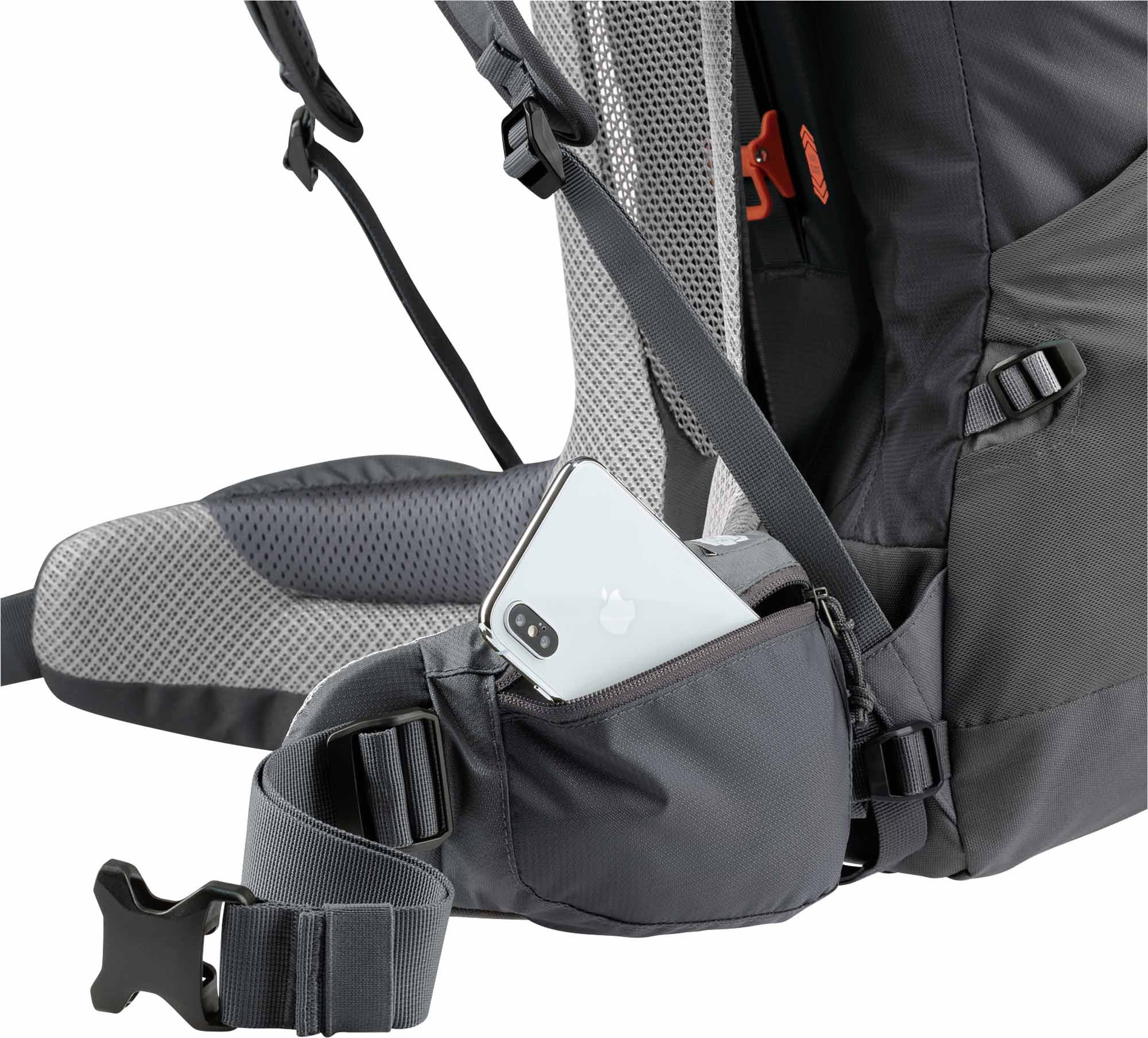 Deuter 3402321 7403 futura air trek 60 10 black graphite d 08
