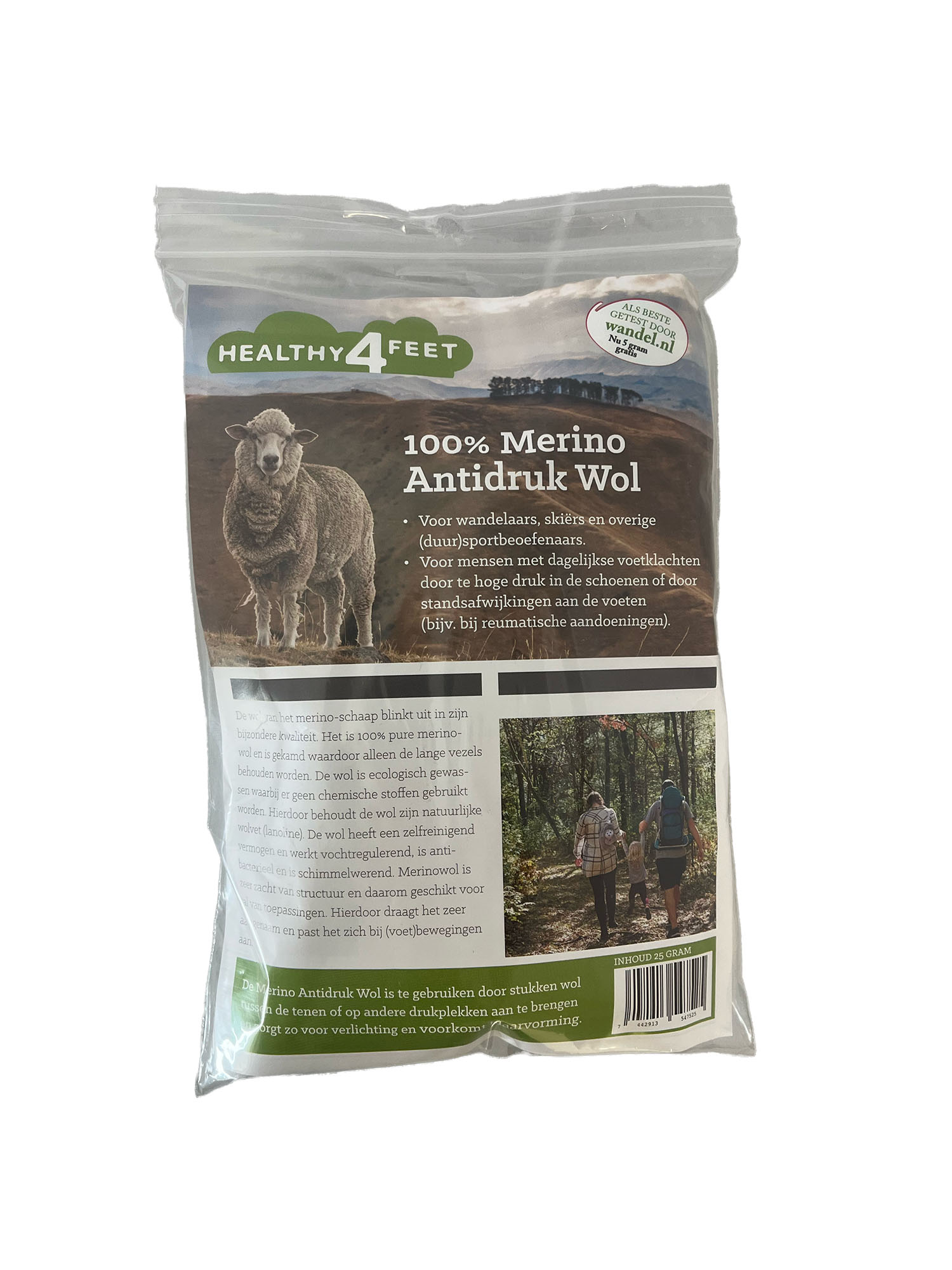 HEALTHY 4 FEET Antidrukwol 25 gram Unisex