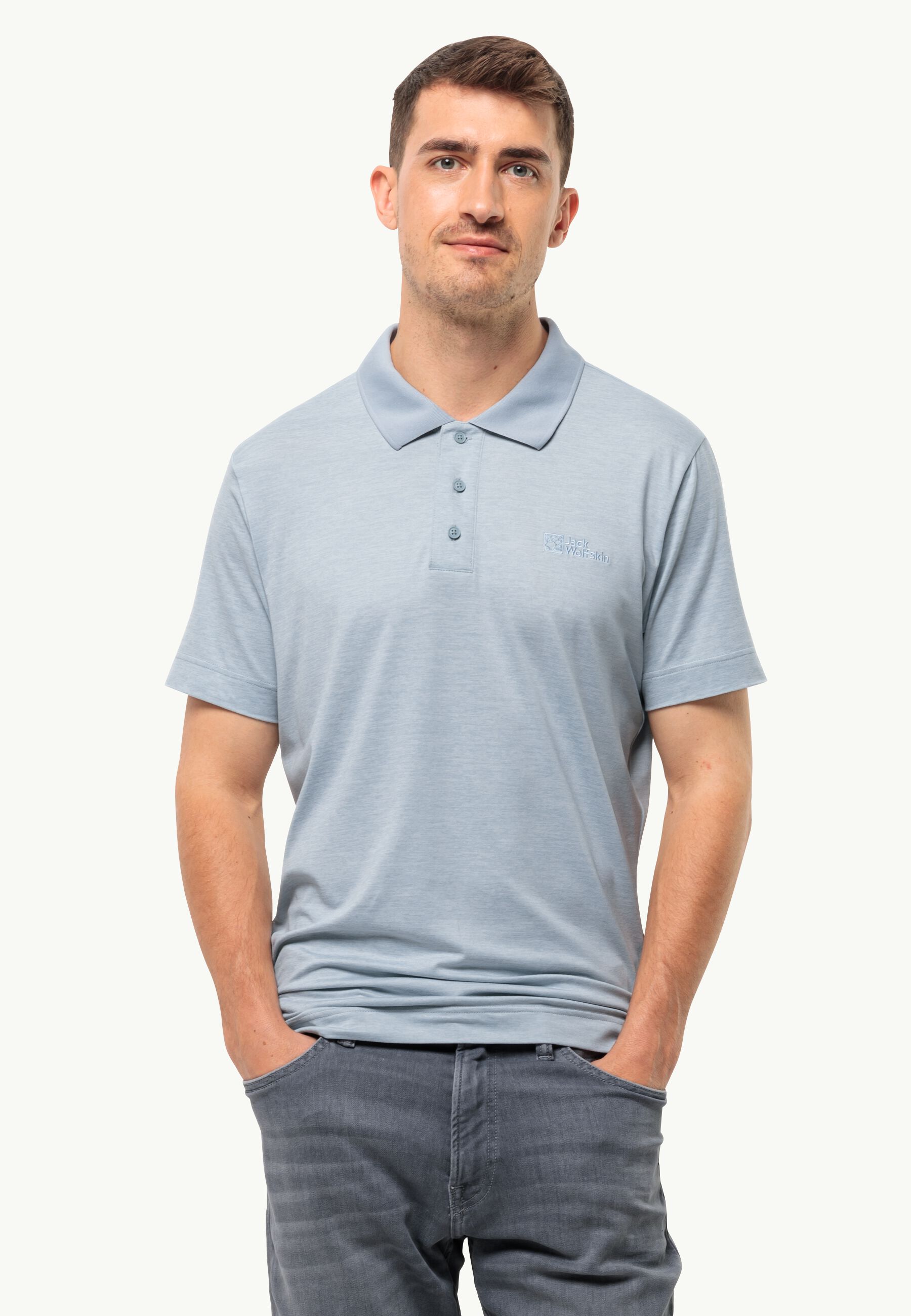 JACK WOLFSKIN Travel Polo Heren JACK WOLFSKIN Travel Polo Heren
