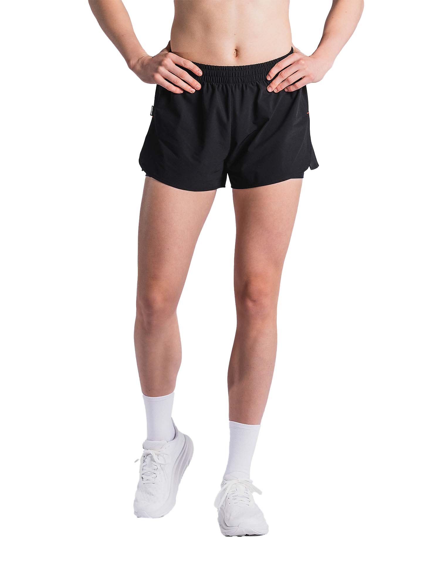 Womens run shorts 1112 black 1 v1