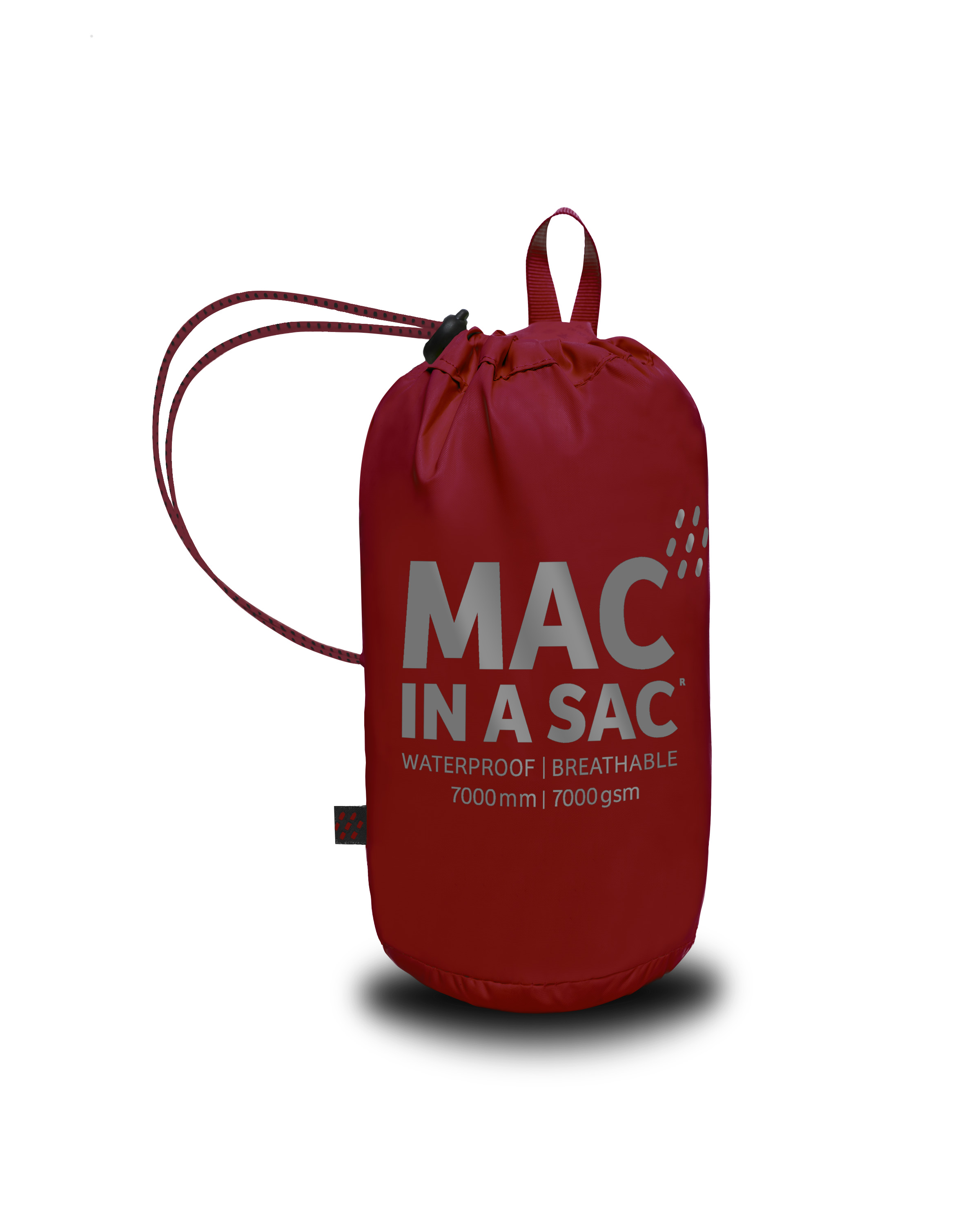 MAC IN A SAC Regenjas Rood Junior