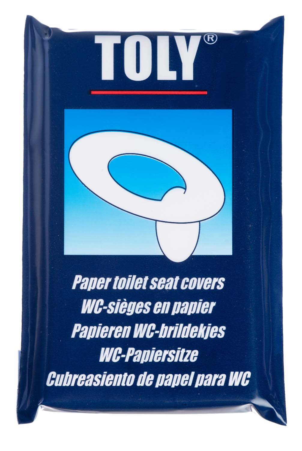 TOLY wc brildekjes papier 10 stuks