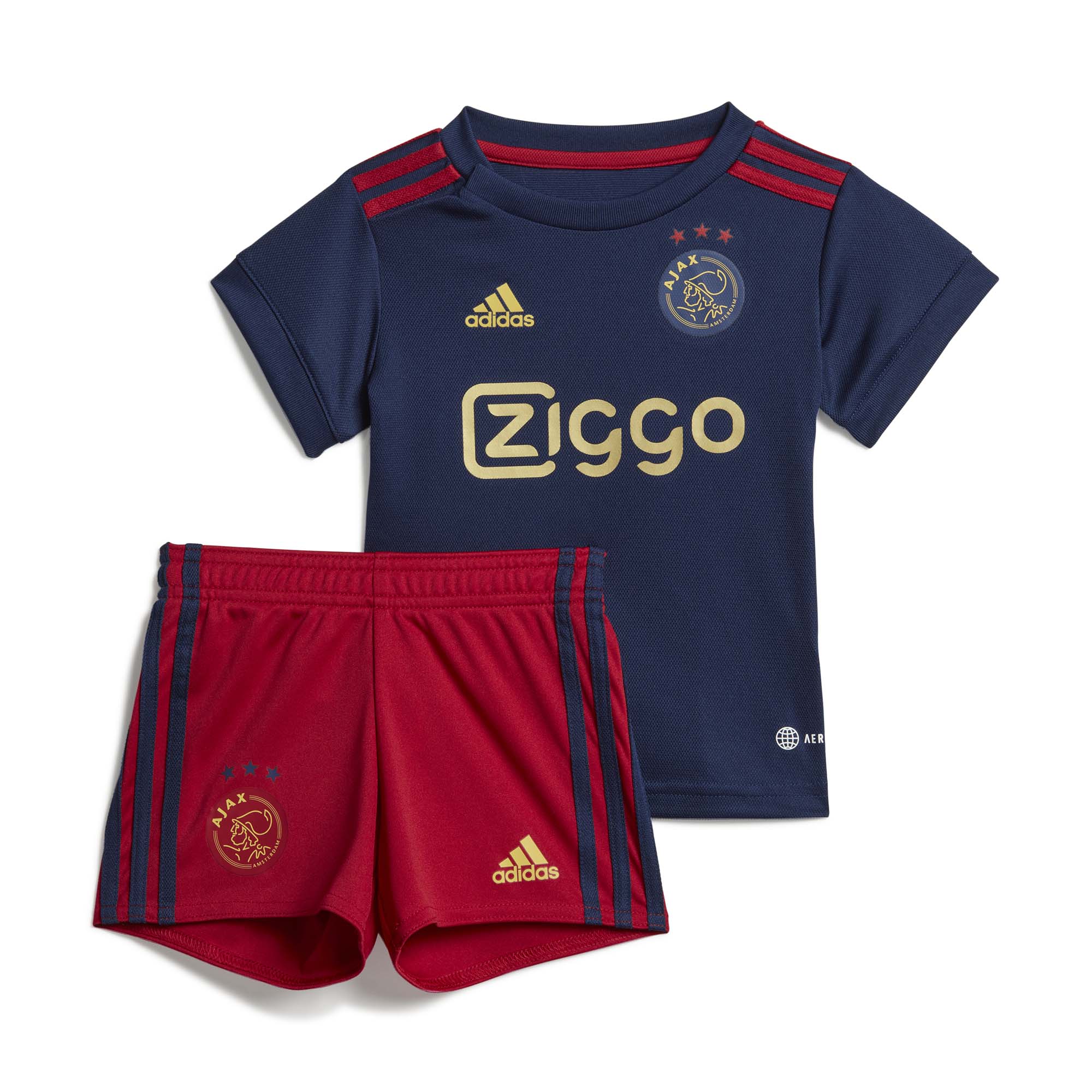 ADIDAS Ajax Amsterdam 22/23 Baby Uittenue ADIDAS Ajax Amsterdam 22/23 Baby Uittenue