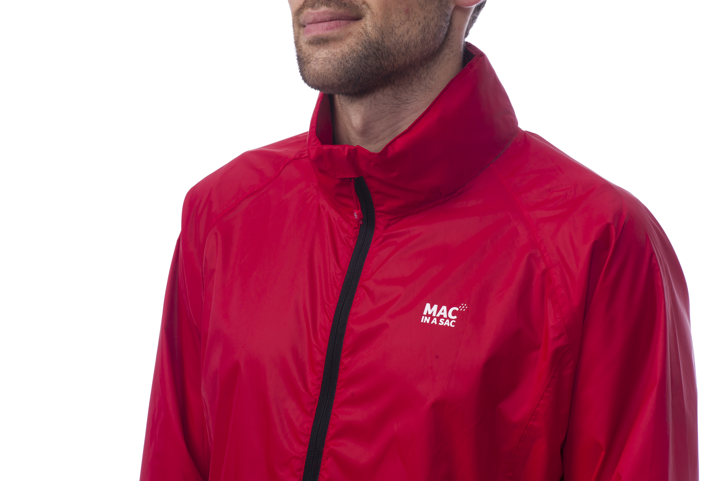 MAC IN A SAC Regenjas Rood Junior