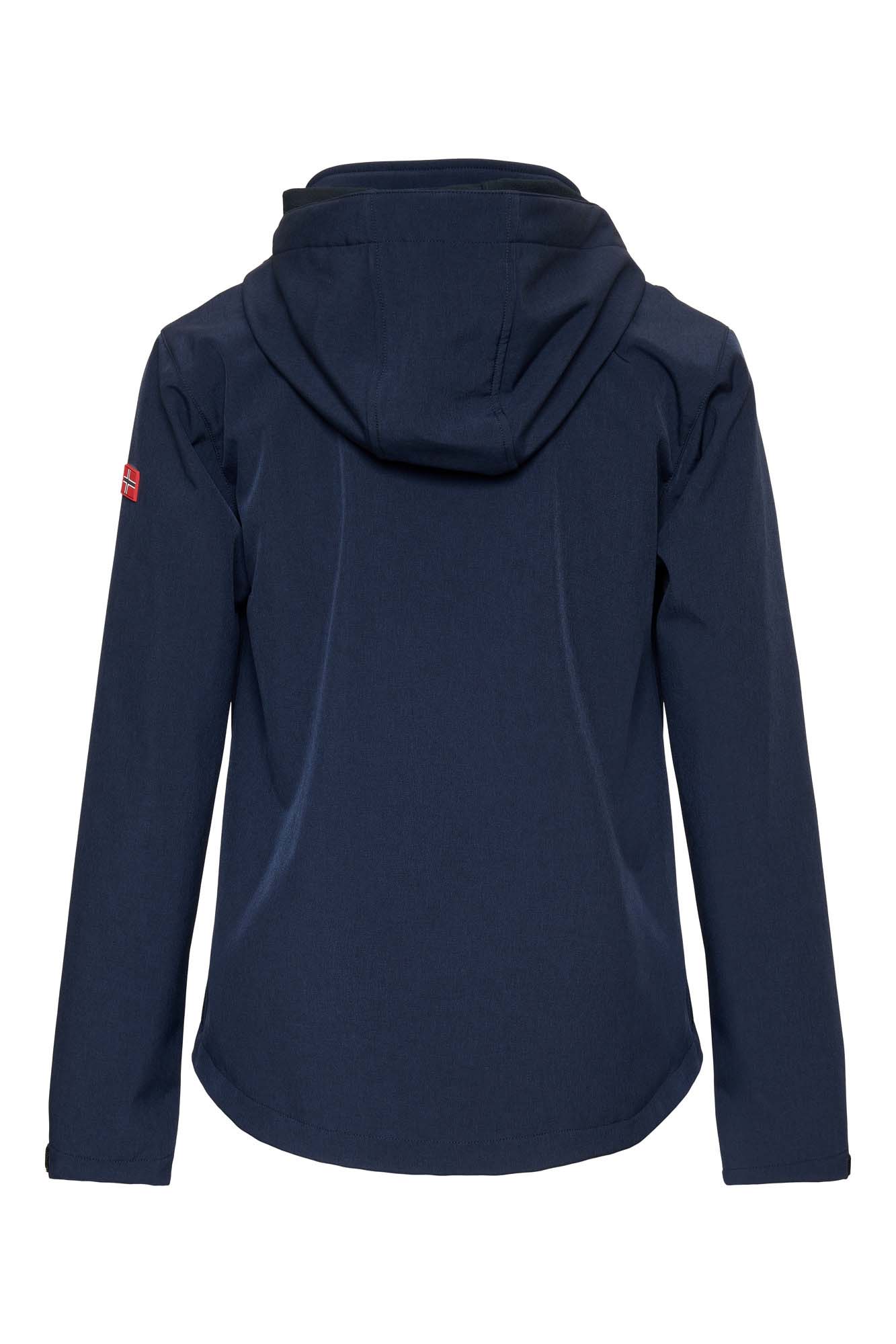 Rinda ladies softshell dark navy melange c