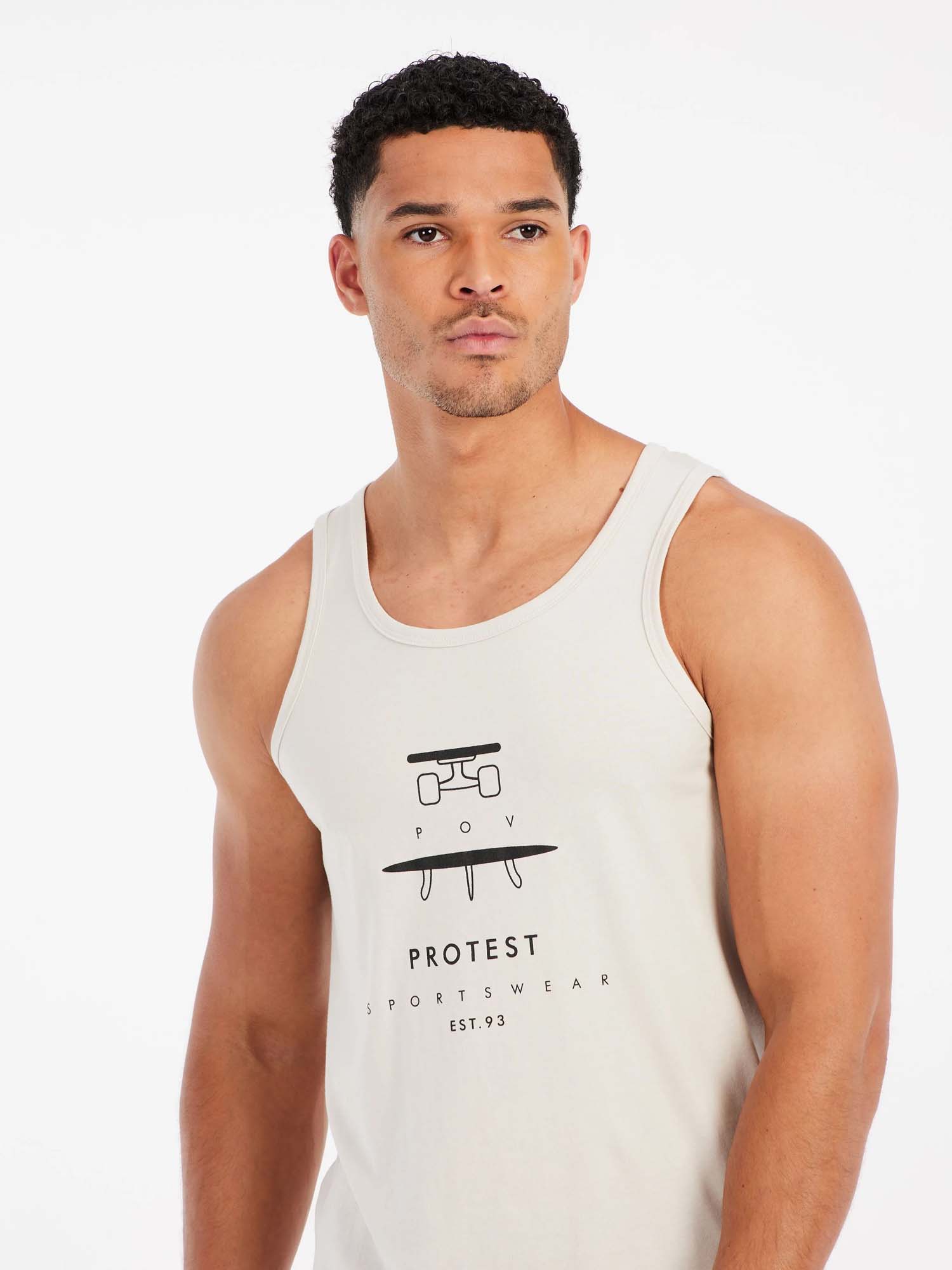 PROTEST Pacu Tank Top Heren
