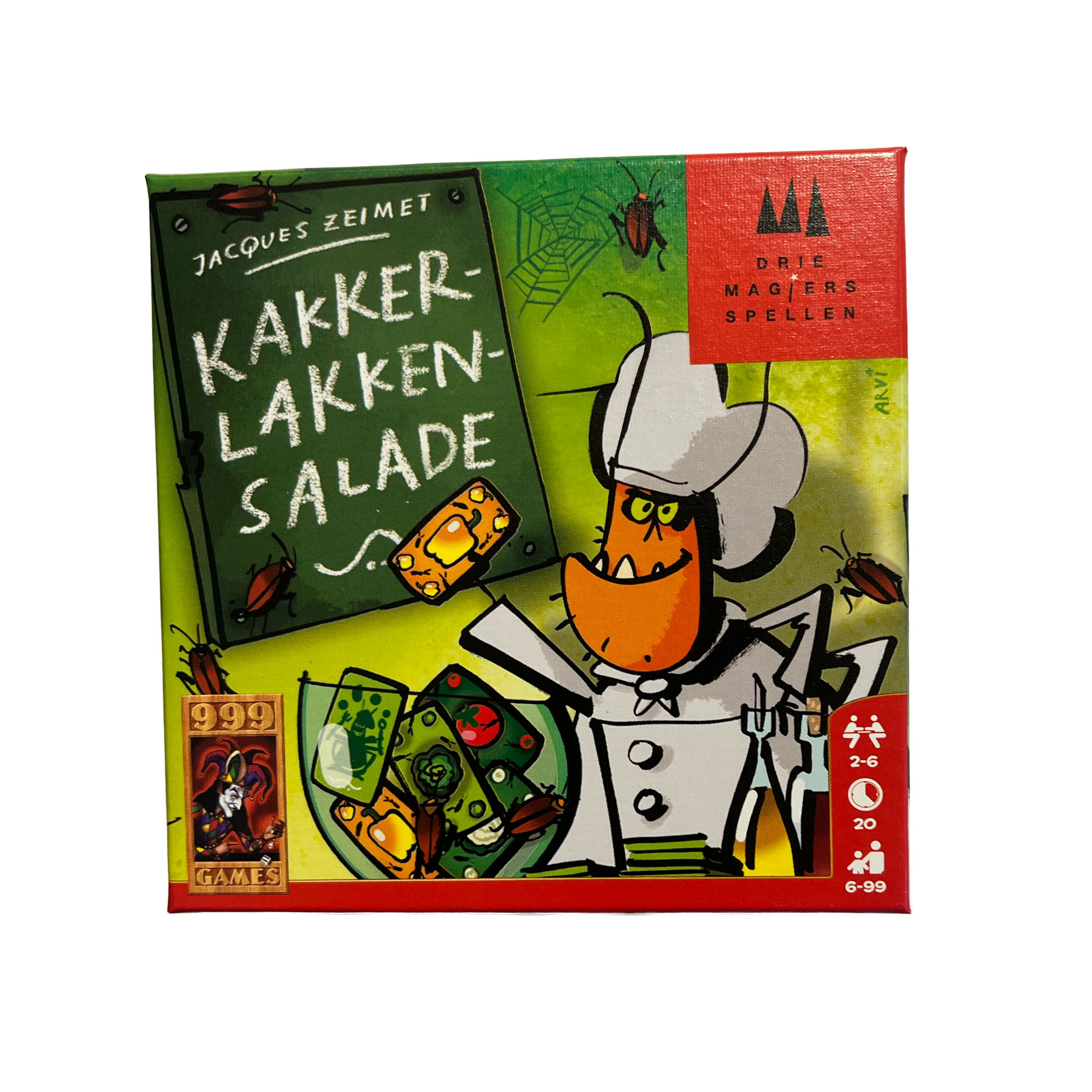 999 games Kakkerlakkensalade - Kaartspel