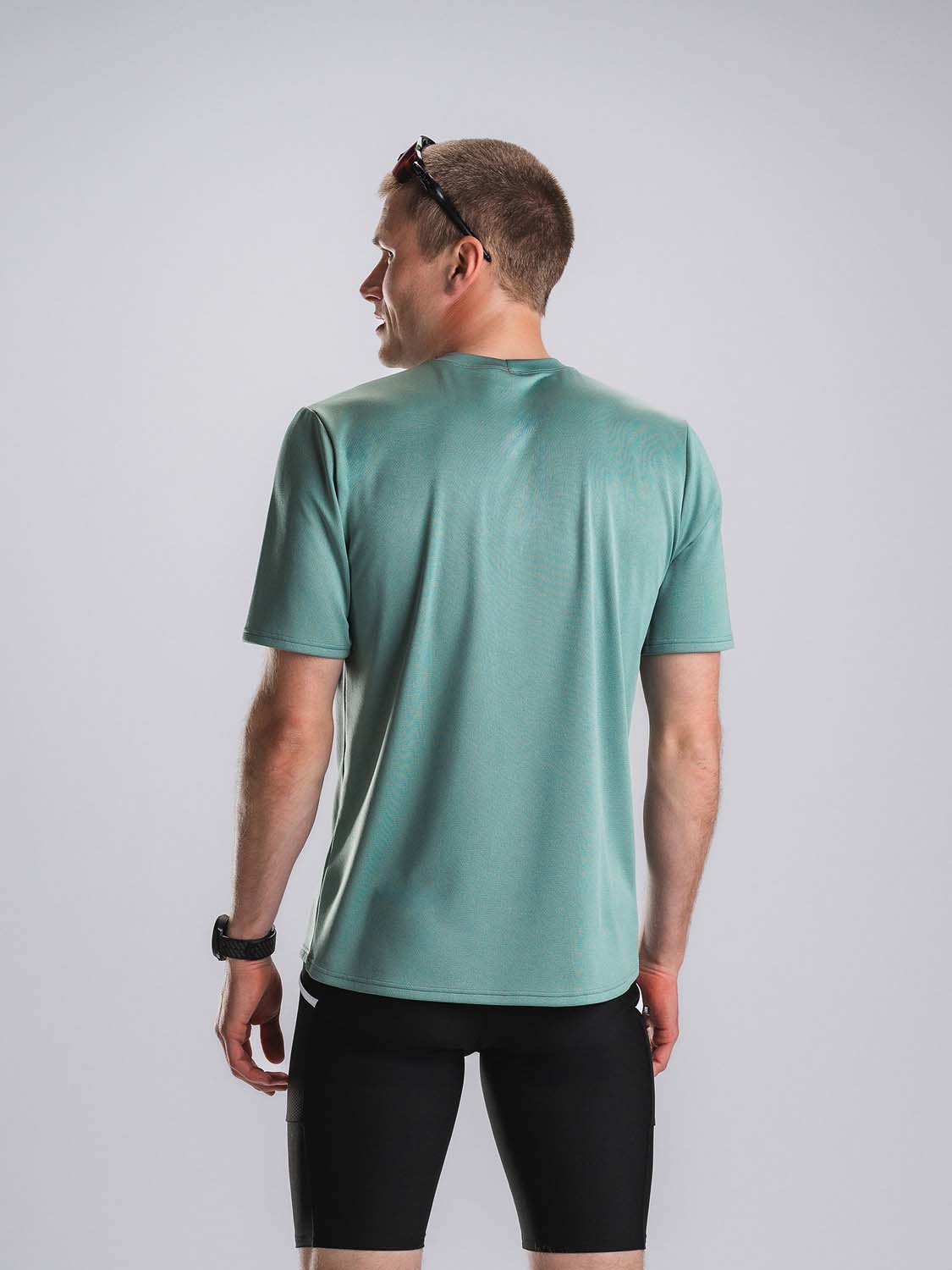 Mens tempo two run t shirt 1292 mineral 2 v1