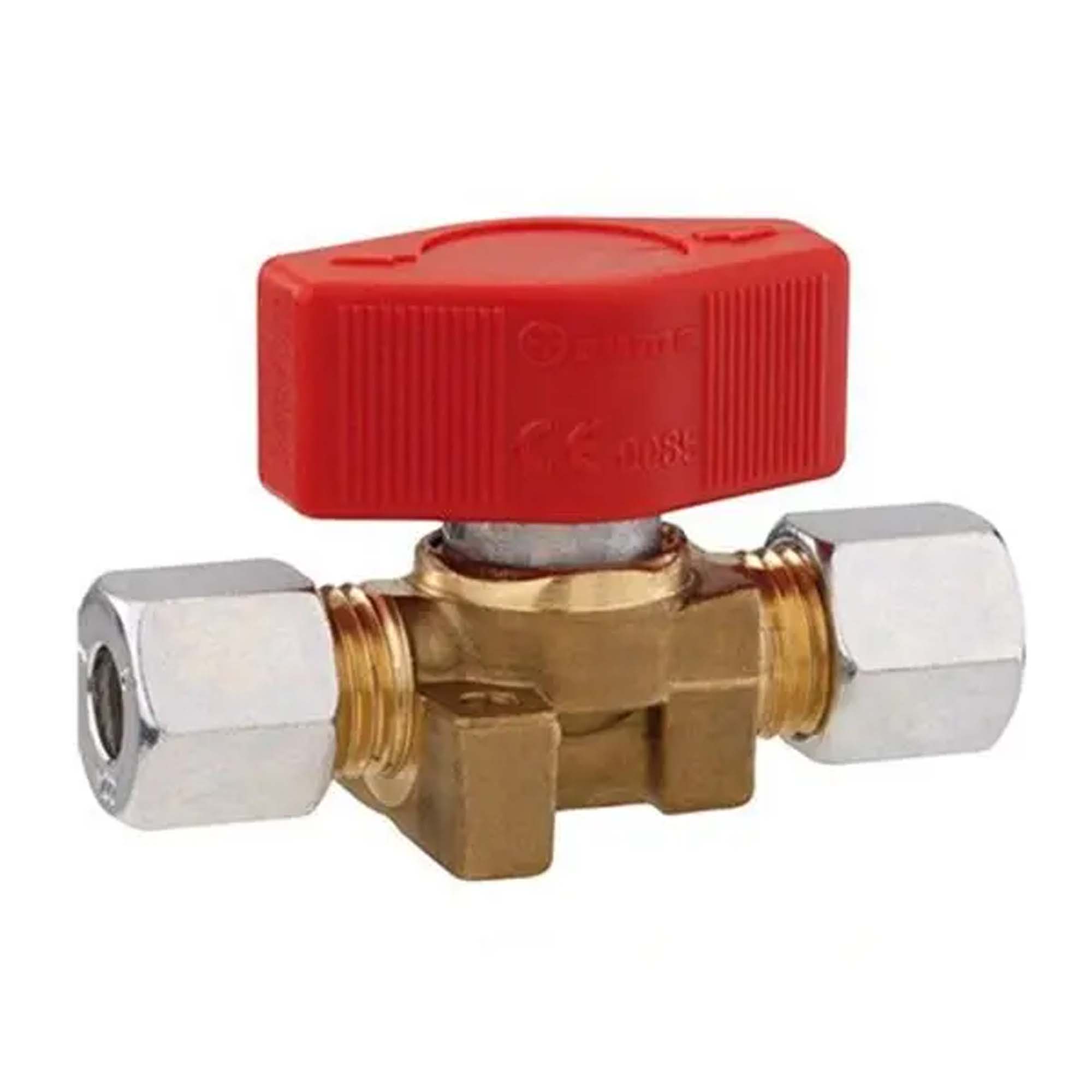 GOK Gaskraan 2x8mm Afsluitbaar