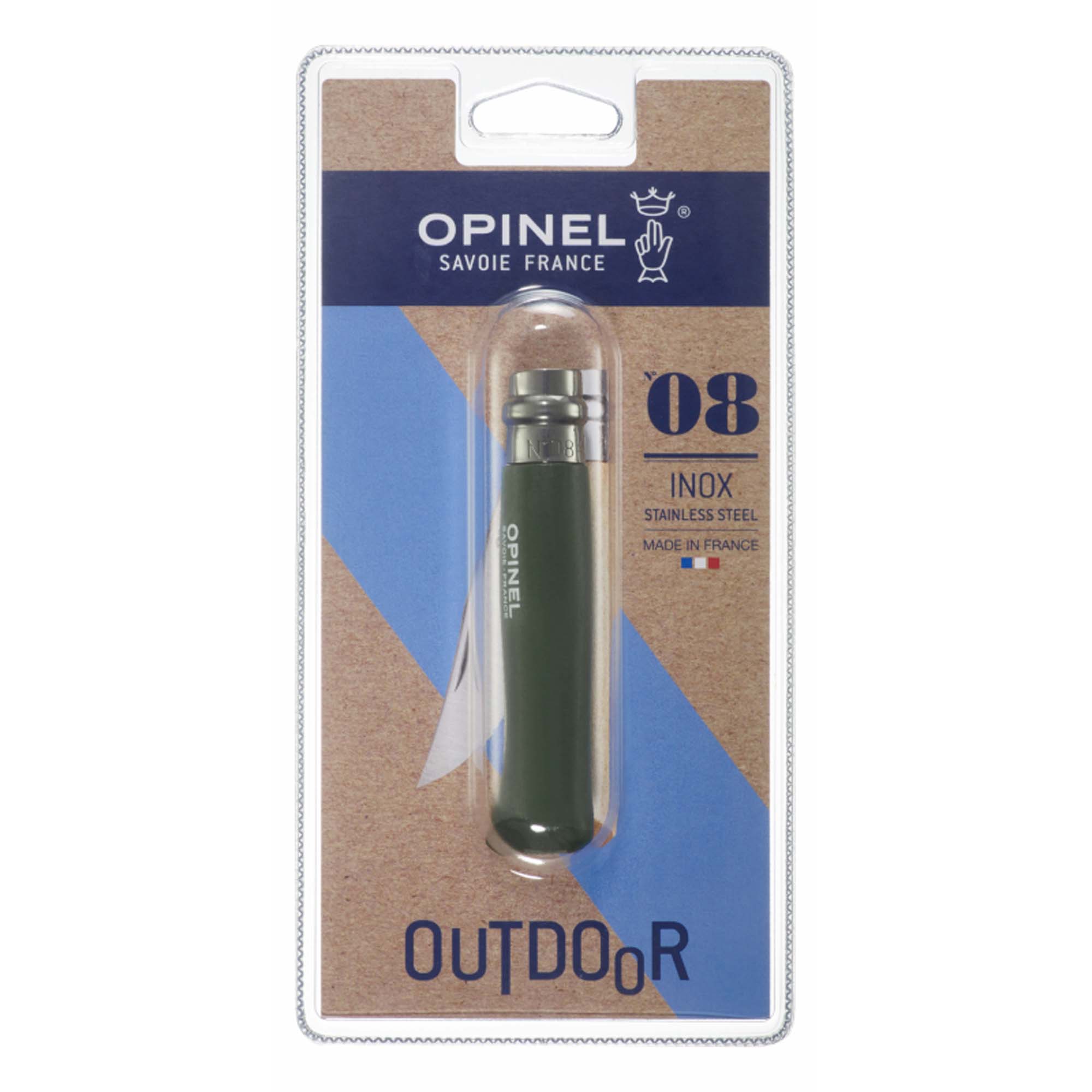 OPINEL Zakmes N08 Colorama Khaki