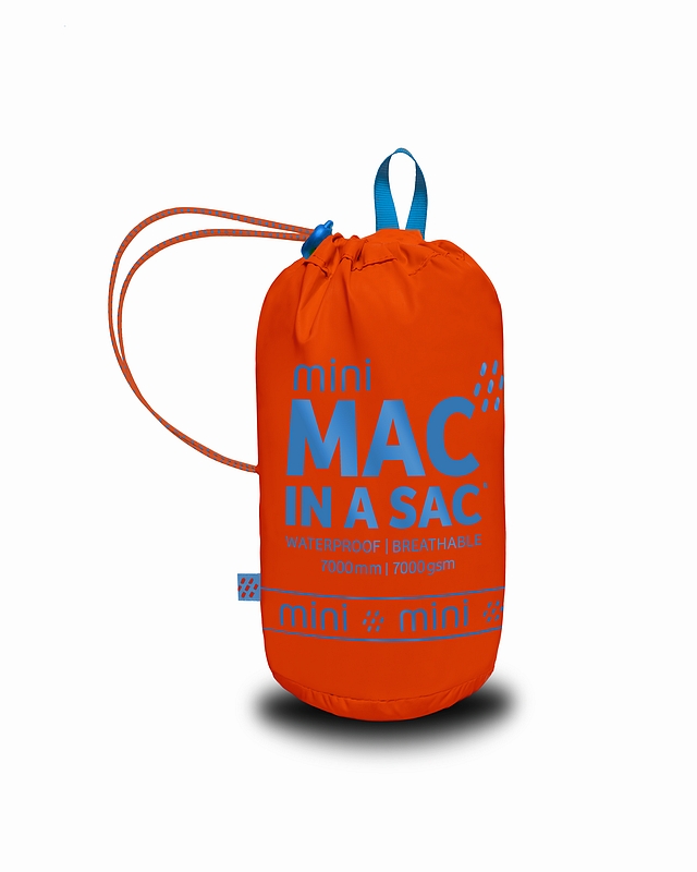 MAC IN A SAC Regenjas Neon Oranje Junior